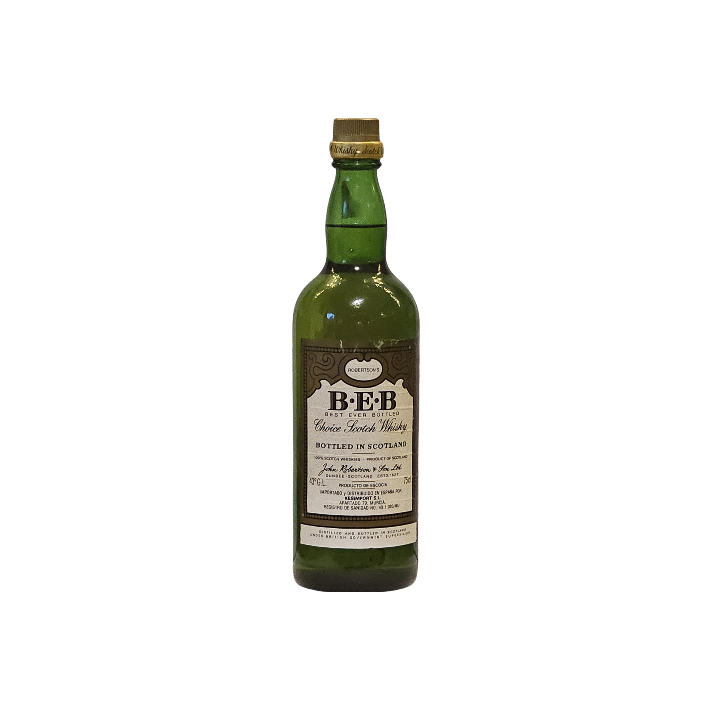 Robertson's B.E.B - Best Ever Bottled