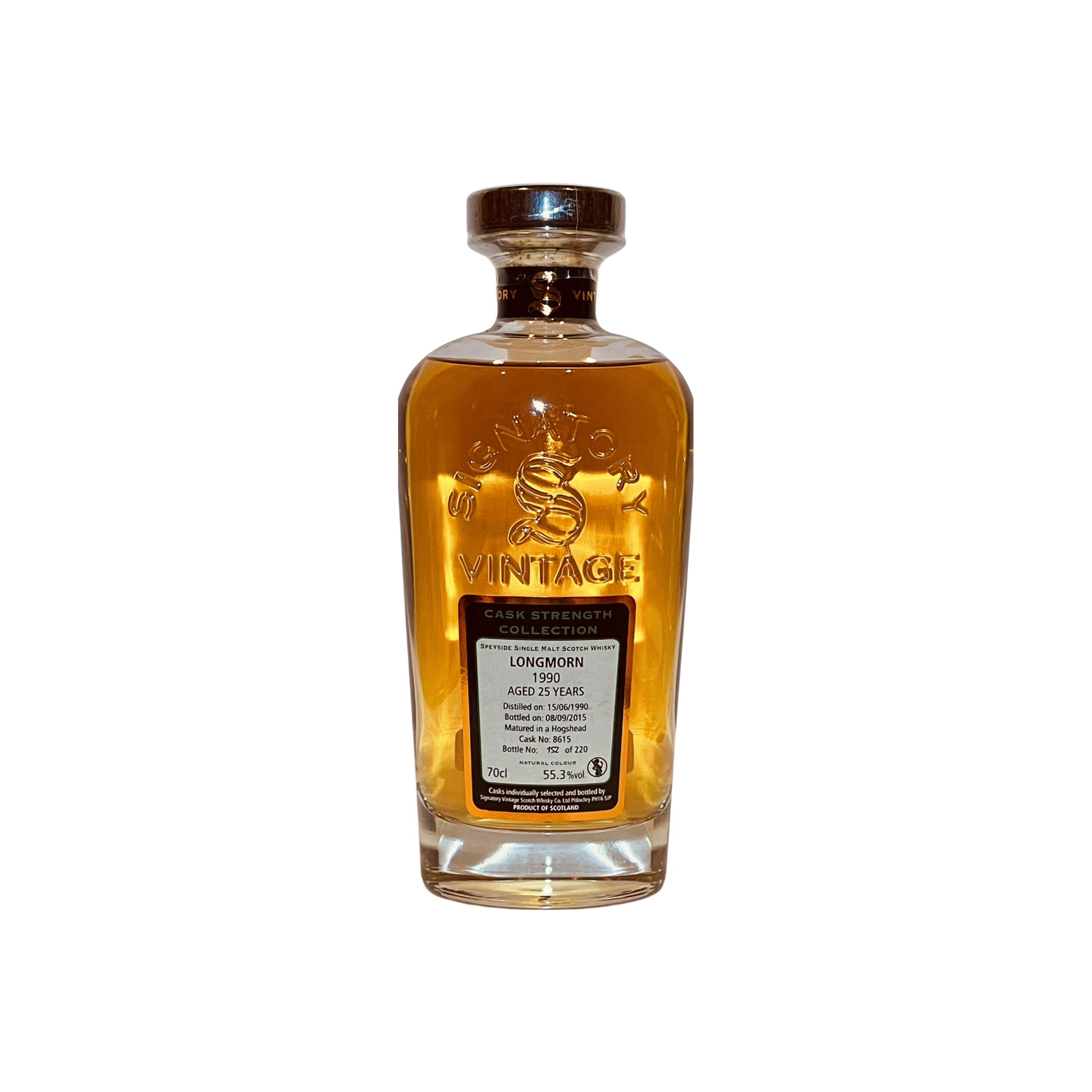 Longmorn Cask Strength Collection 1990 25 Years Single Malt Whisky