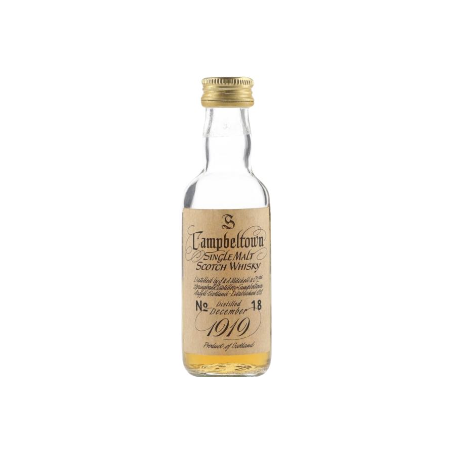 Springbank 1919 50 Years Single Malt Whisky
