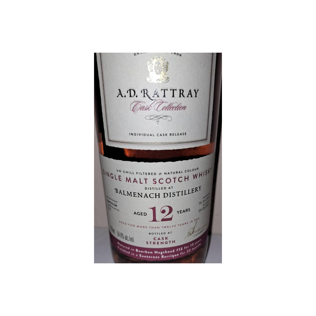 Balmenach 2010 12 Years Single Malt Whisky 2