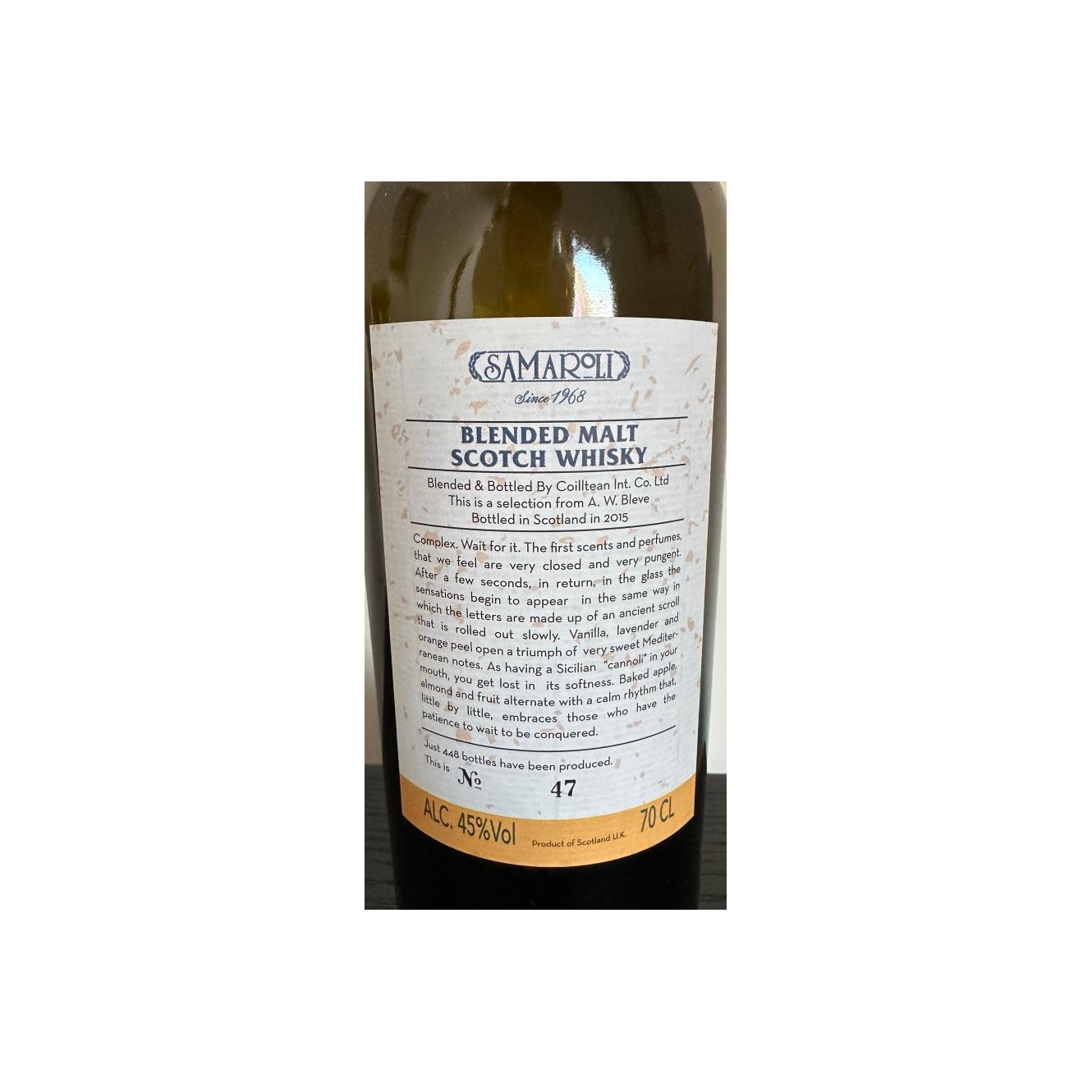 Samaroli 1995 20 Years Blended Malt Whisky 2