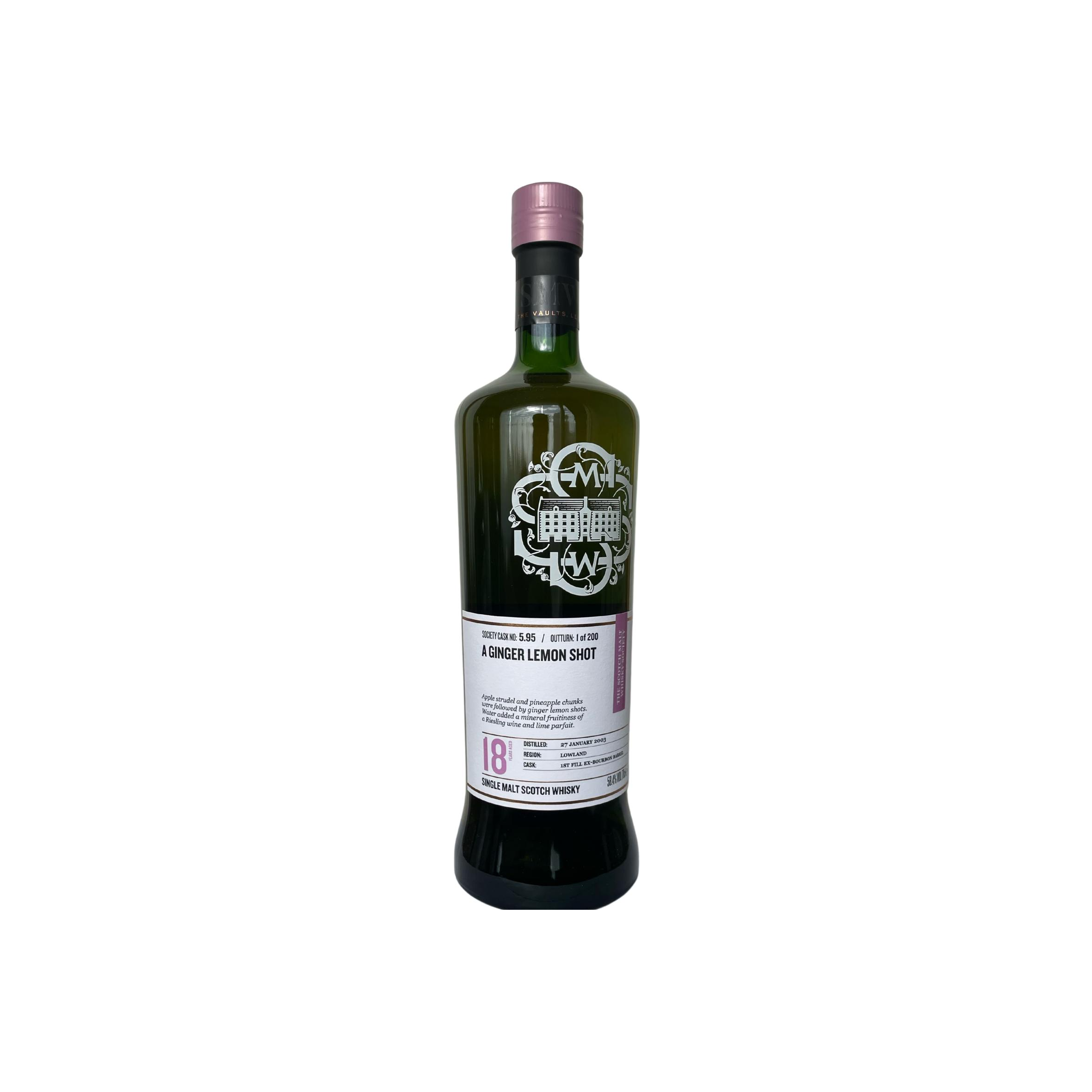 The Scotch Malt Whisky Society 2003 18 Years Single Malt Whisky