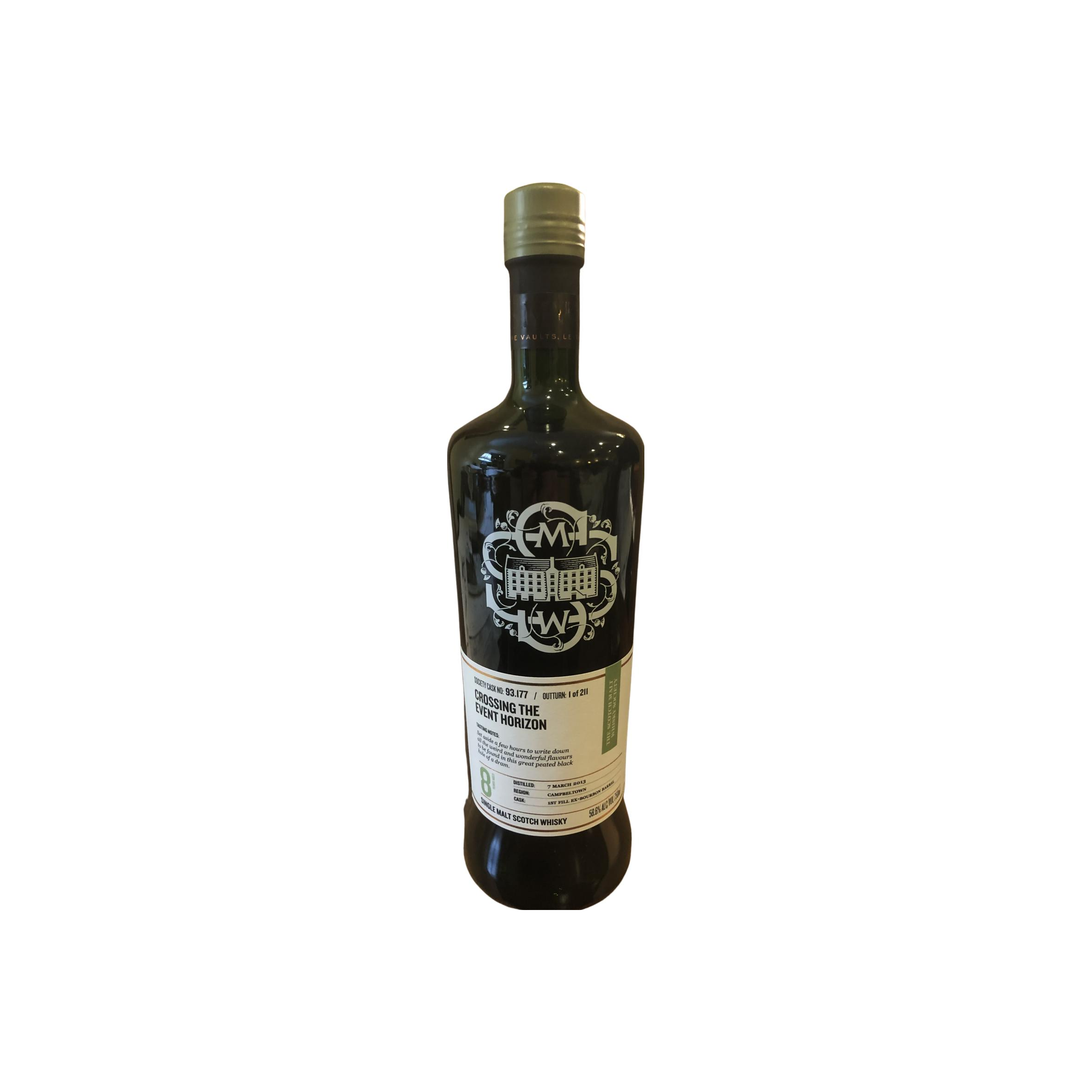 The Scotch Malt Whisky Society 2013 8 Years Single Malt Whisky