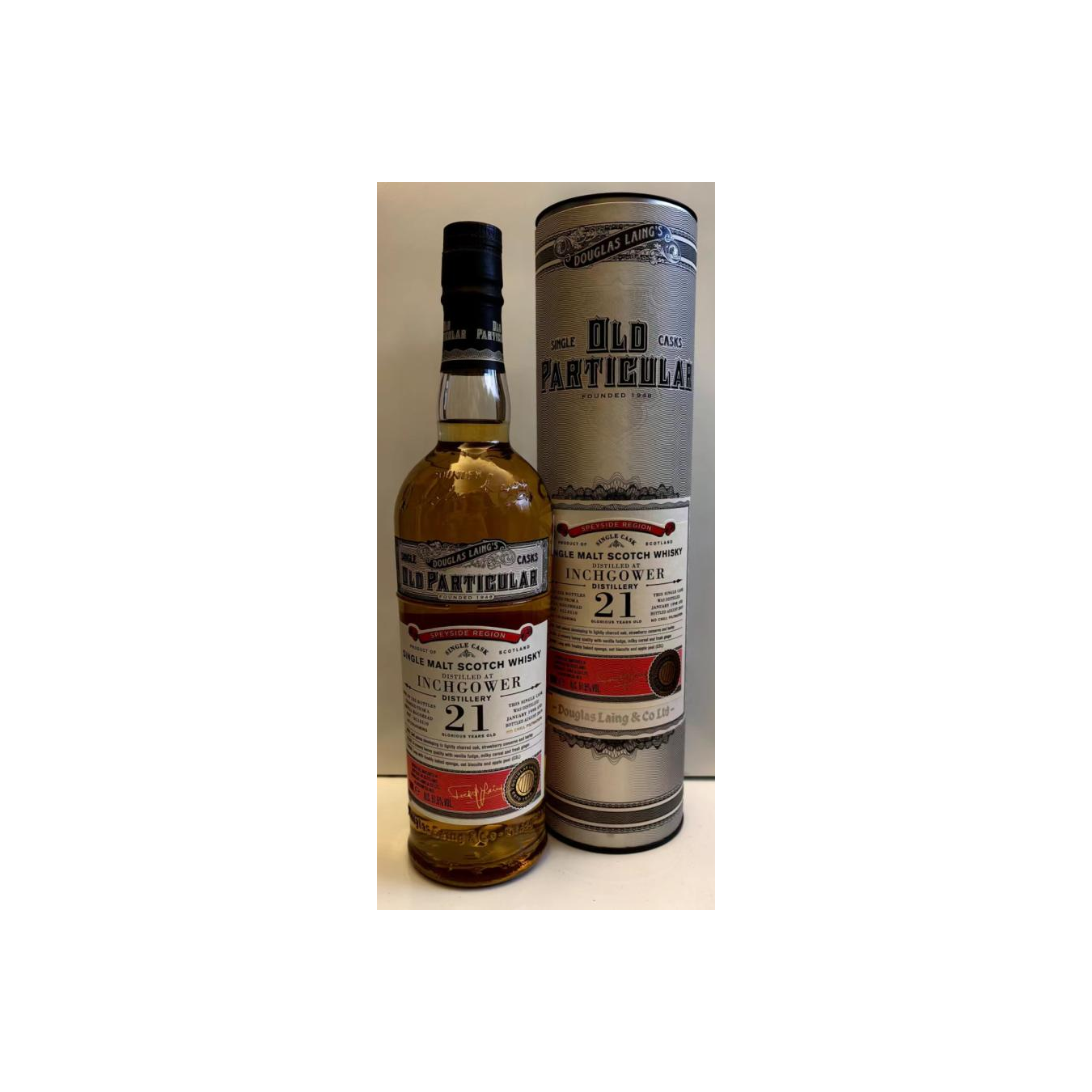 Inchgower Old Particular 1998 21 Years Single Malt Whisky 2