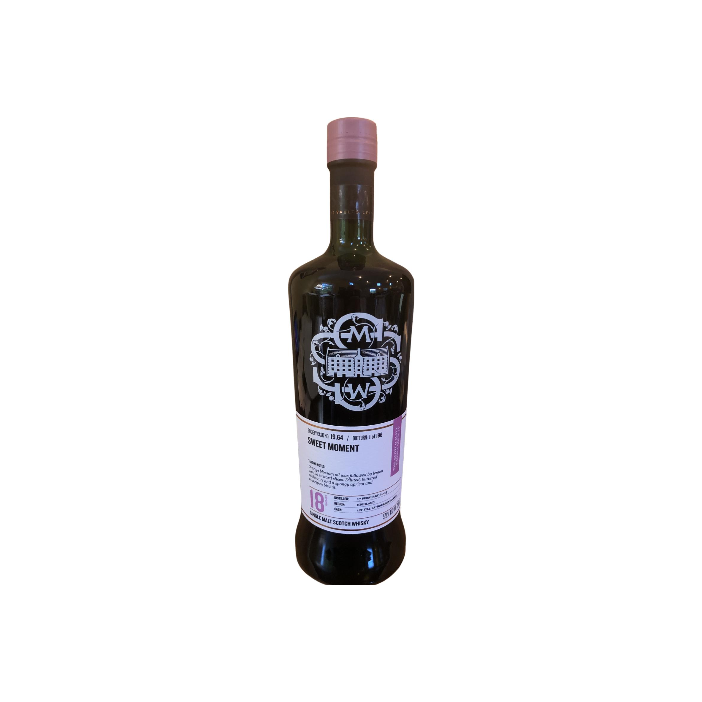 The Scotch Malt Whisky Society 2003 18 Years Single Malt Whisky