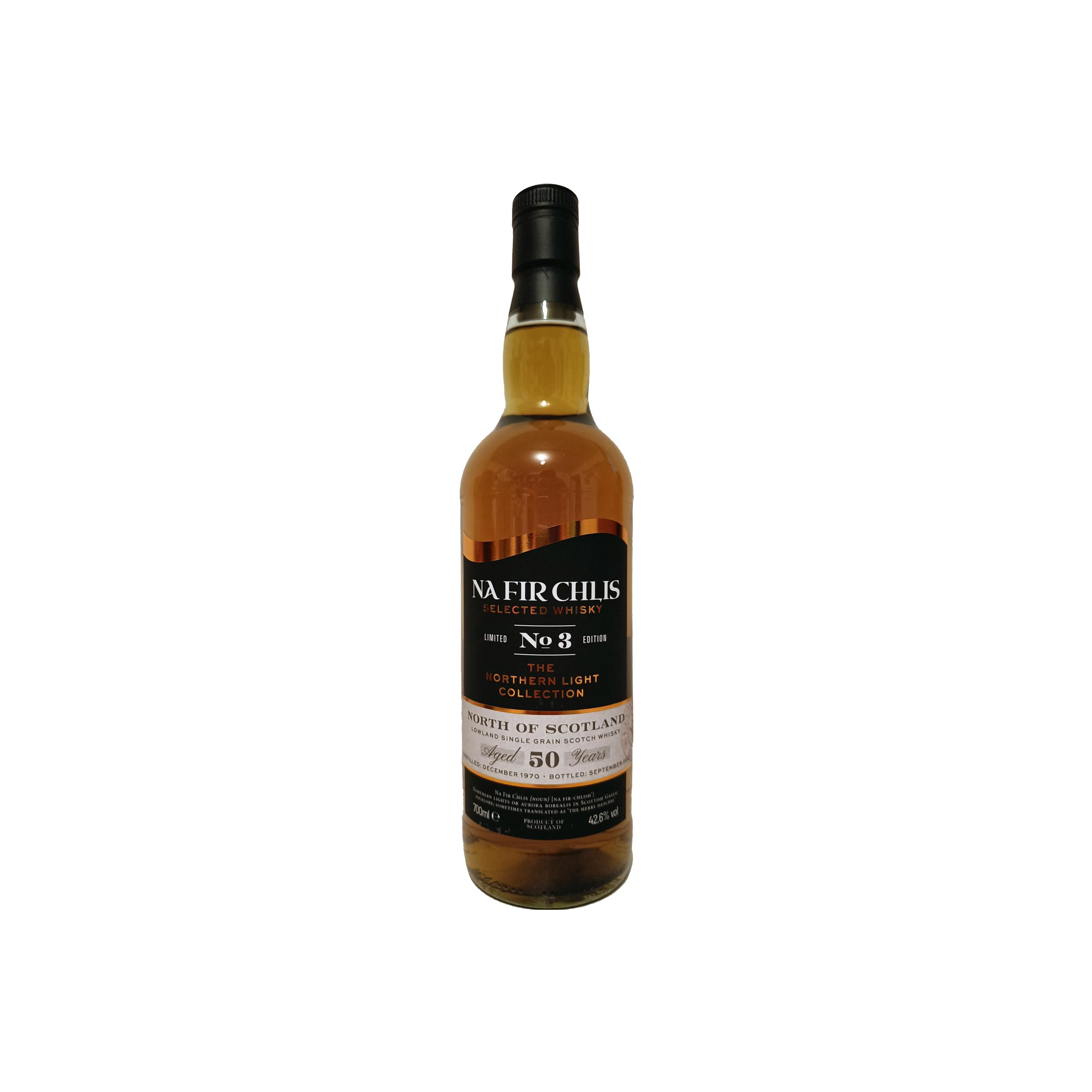North of Scotland 1970 50 Years Single Grain Whisky