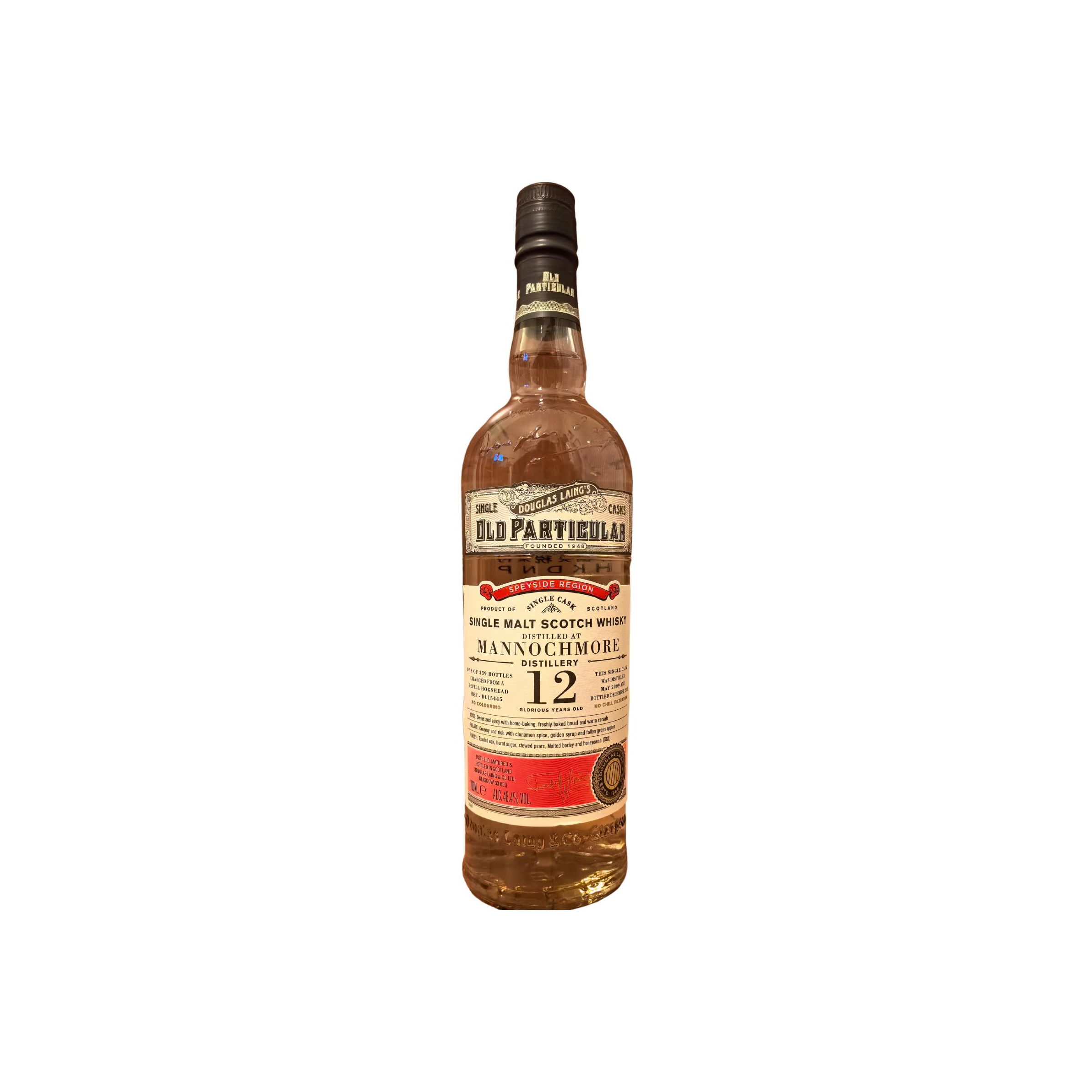 Mannochmore Old Particular 2009 12 Years Single Malt Whisky