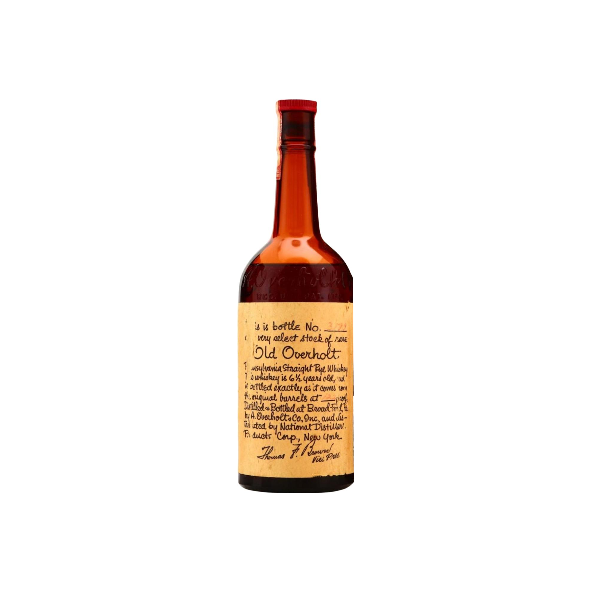 Old Overholt 6 Years Rye Whisky