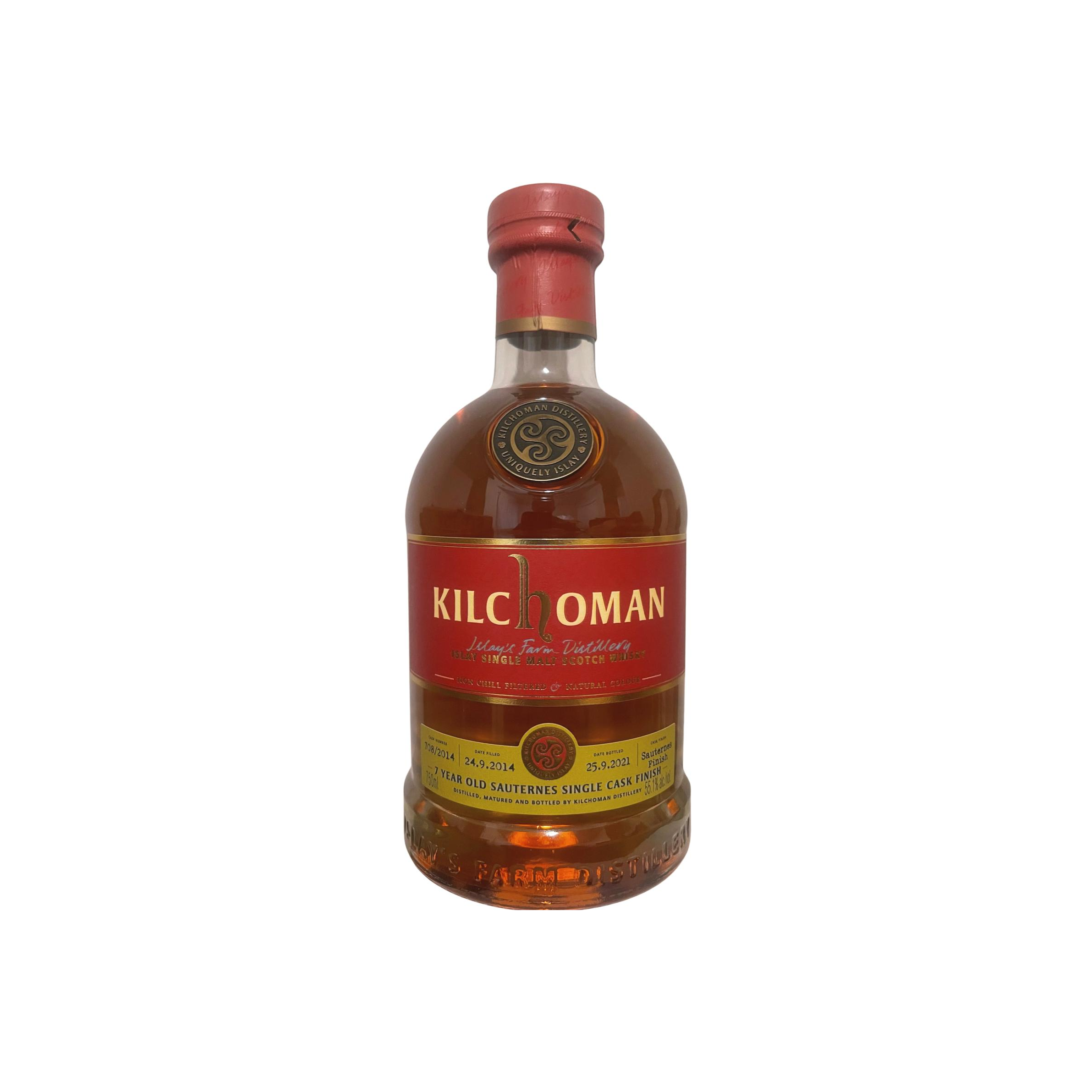 Kilchoman 2014 7 Years Single Malt Whisky