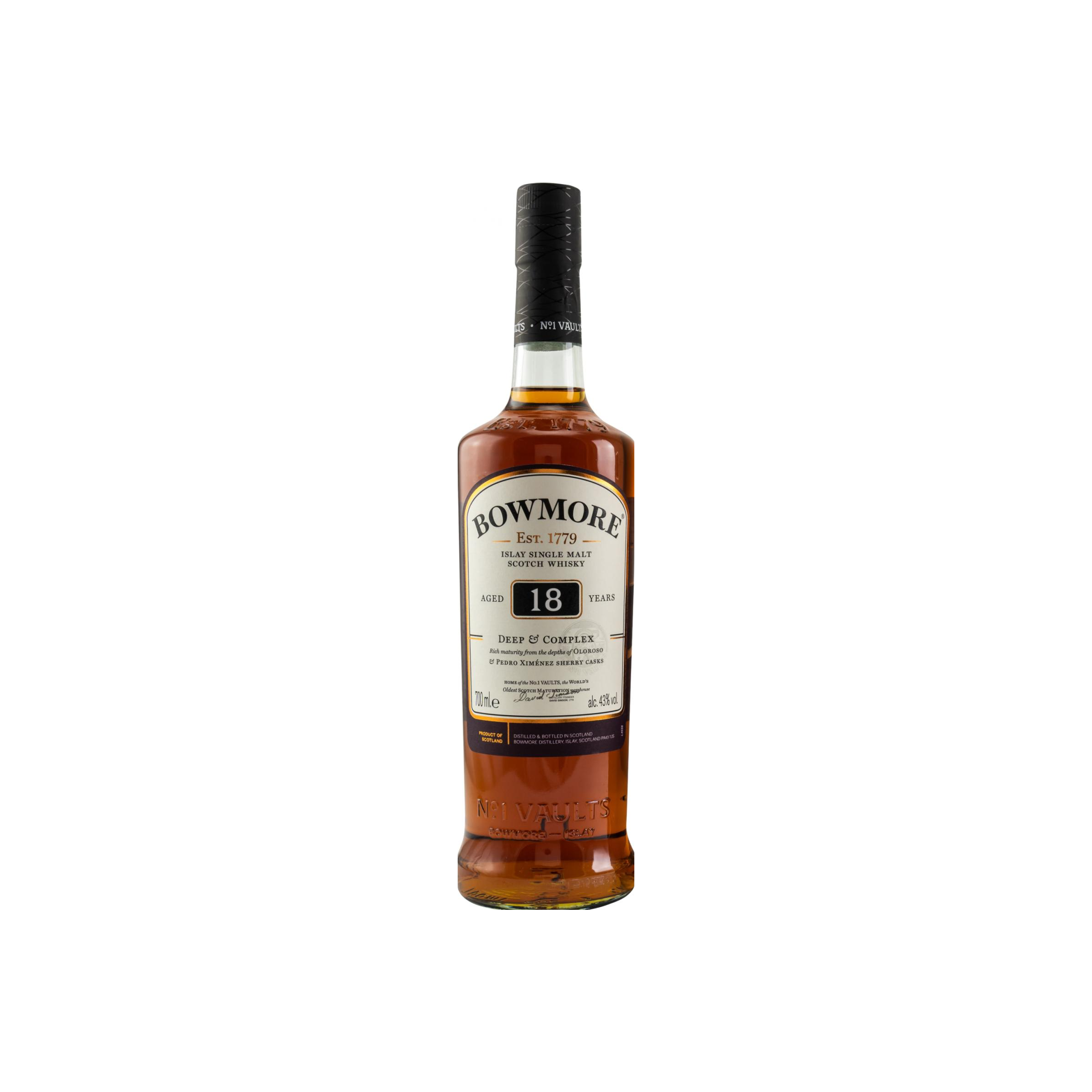 Bowmore 18 Years Single Malt Whisky