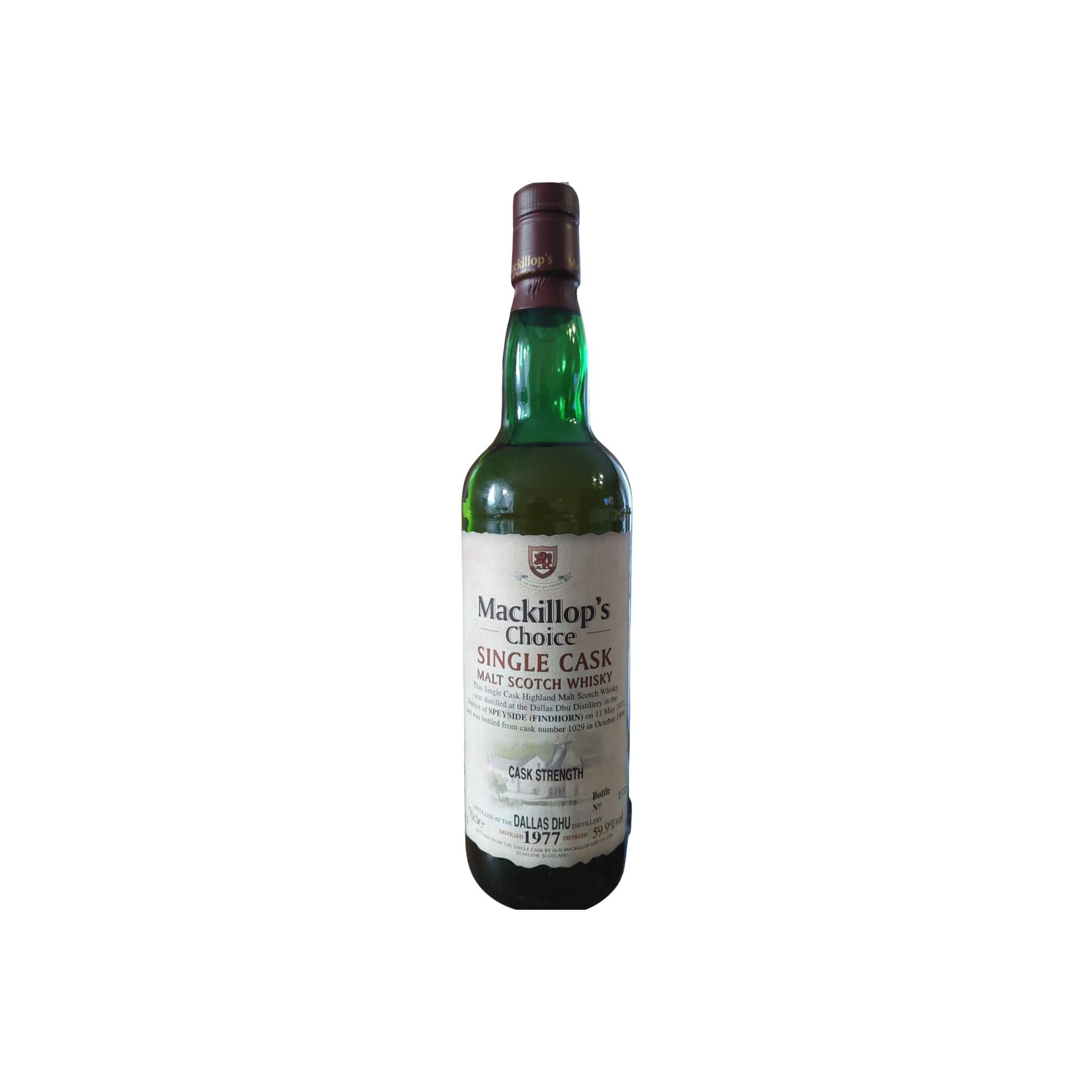 Dallas Dhu 1977 22 Years Single Malt Whisky