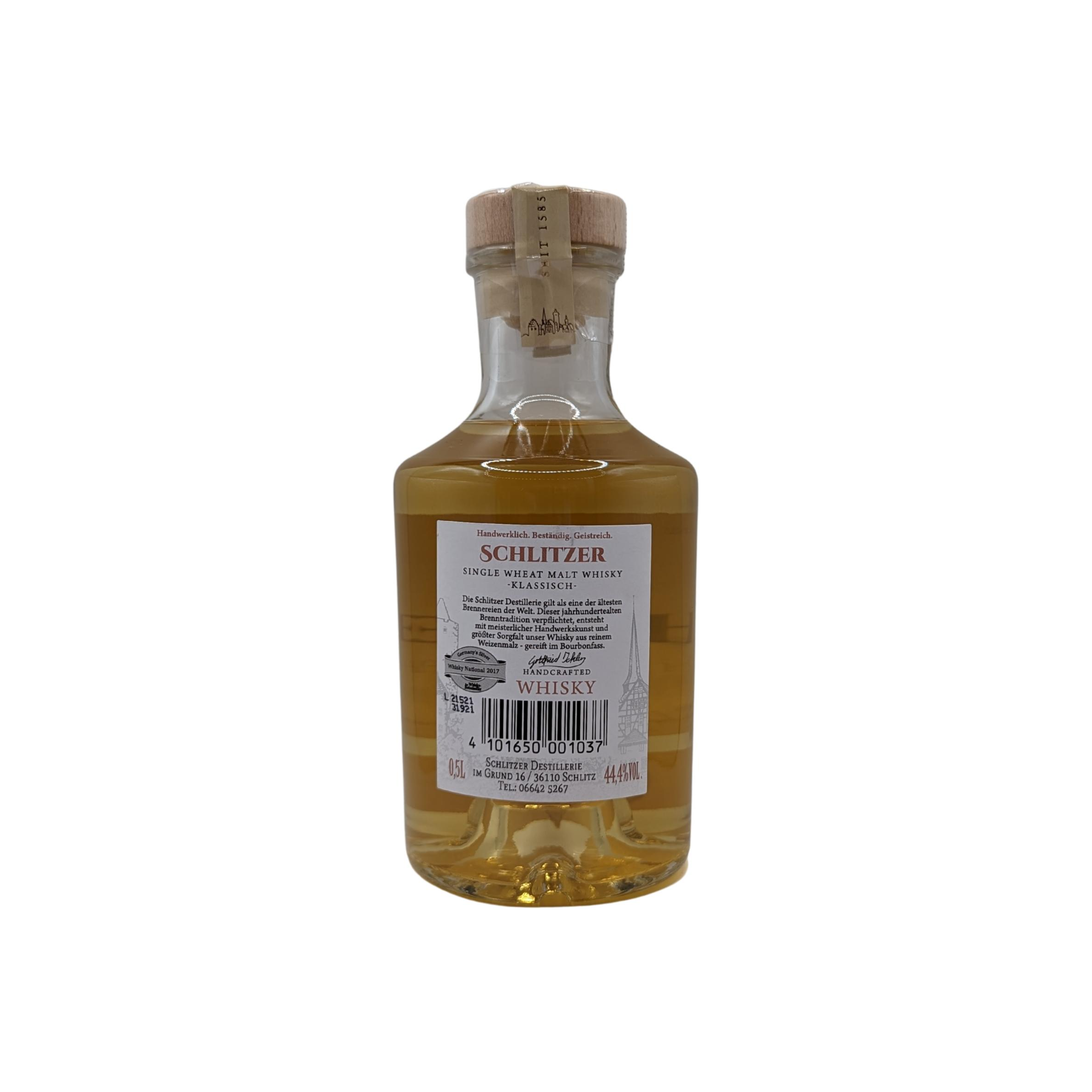 Schlitzer Single Wheat Malt Whisky 2