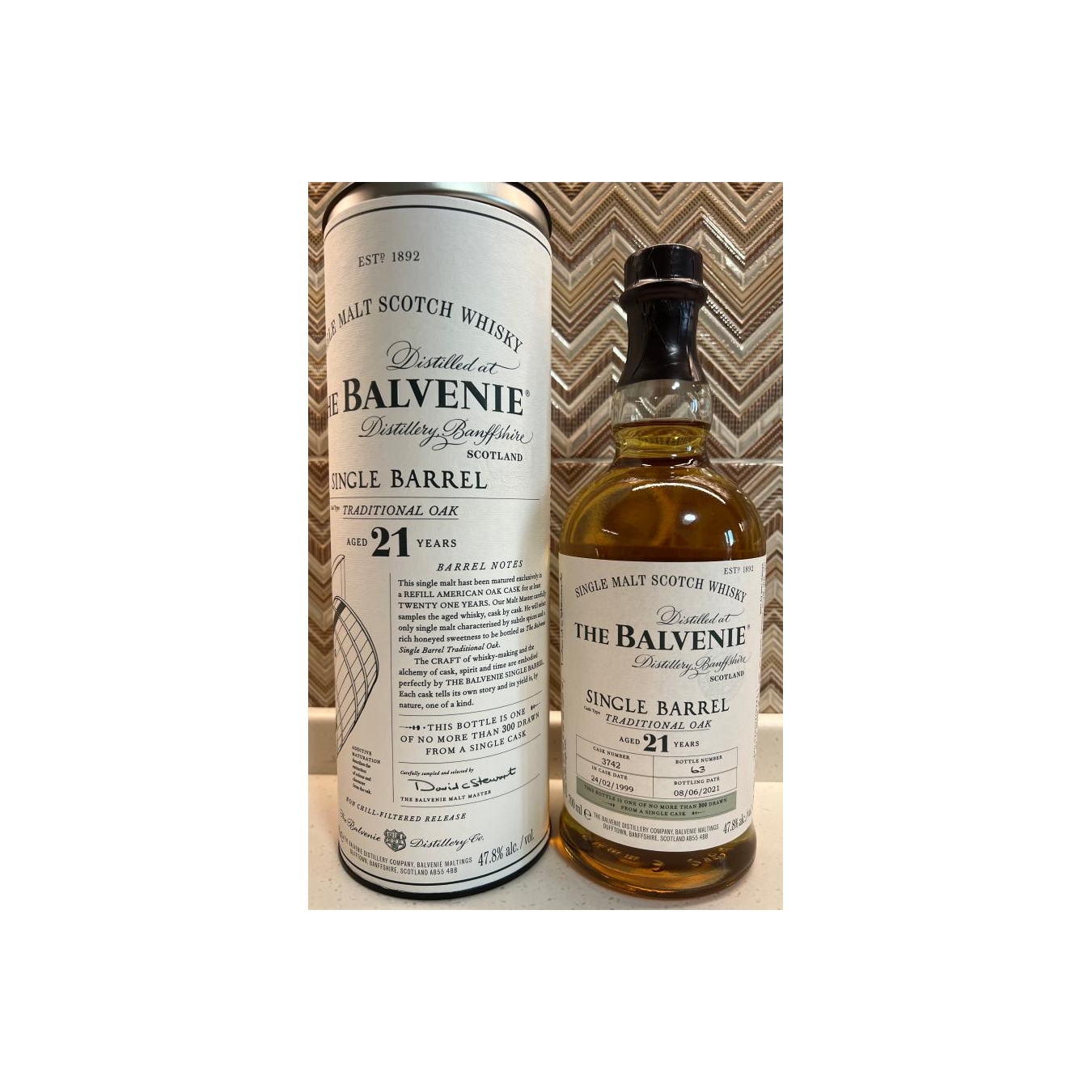 The Balvenie 1999 21 Years Single Malt Whisky 2