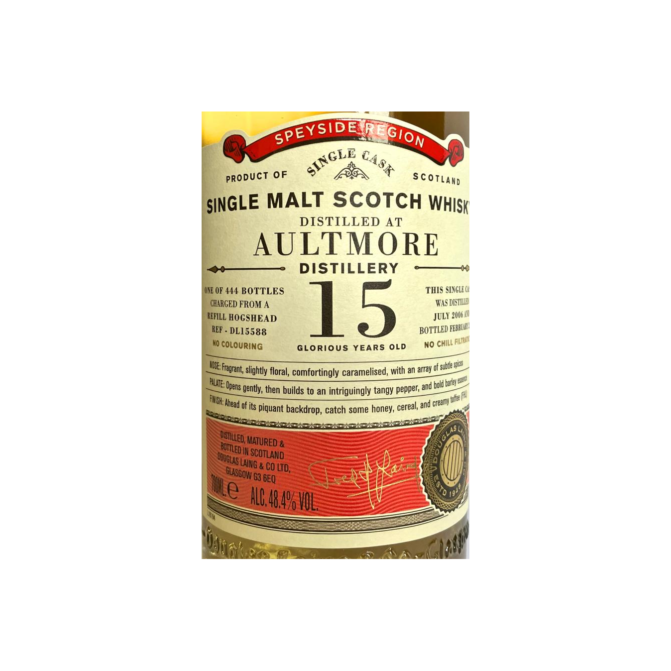 Aultmore Old Particular 2006 15 Years Single Malt Whisky 2