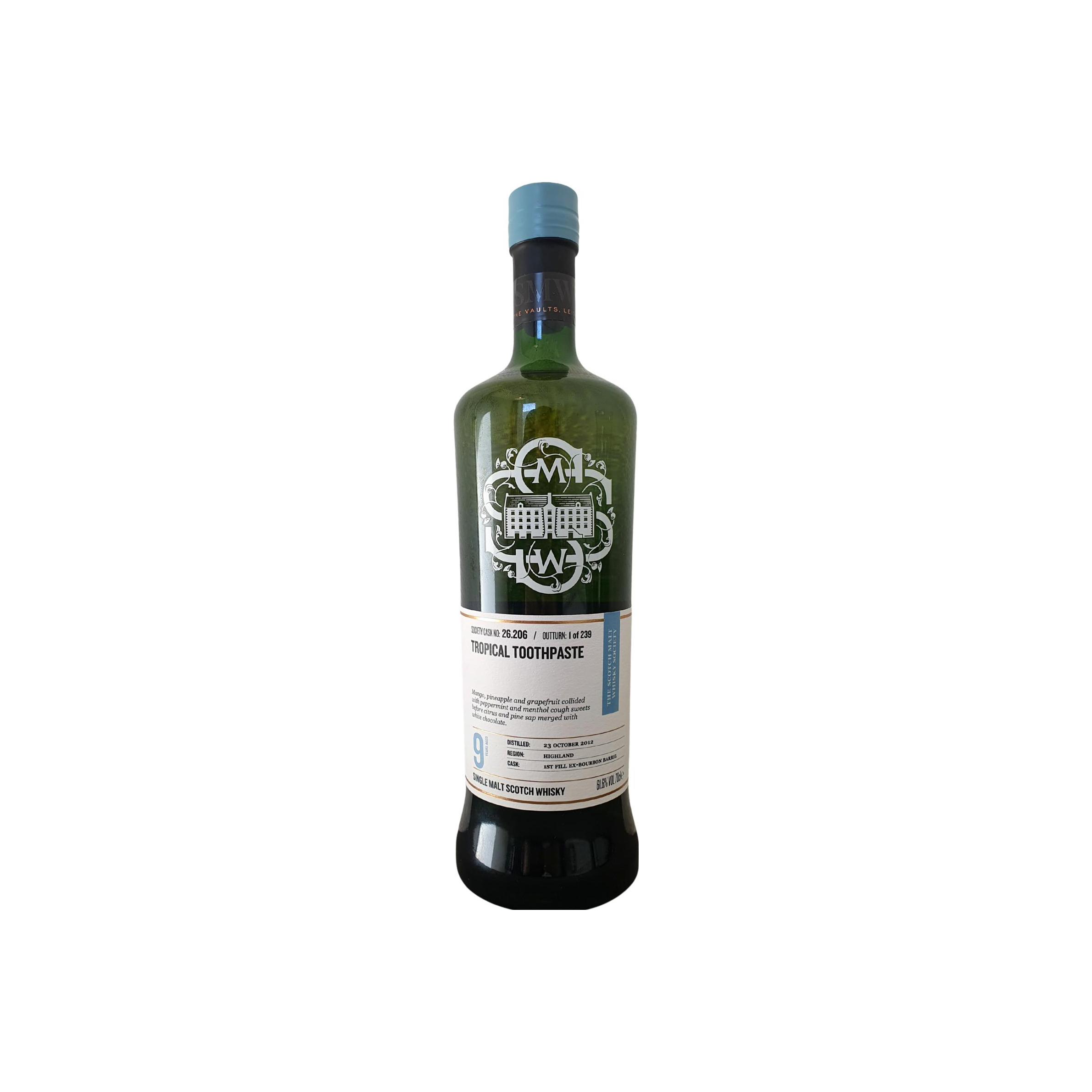 The Scotch Malt Whisky Society 2012 9 Years Single Malt Whisky