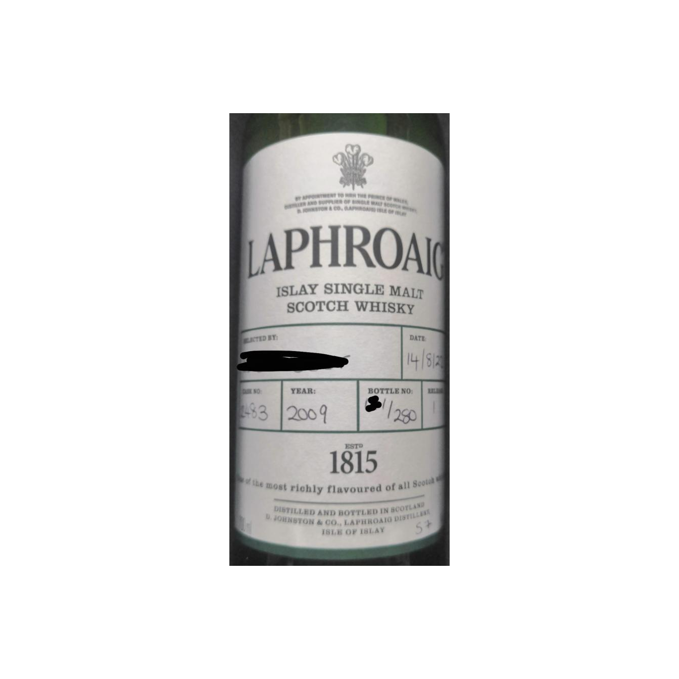 Laphroaig 2009 13 Years Single Malt Whisky