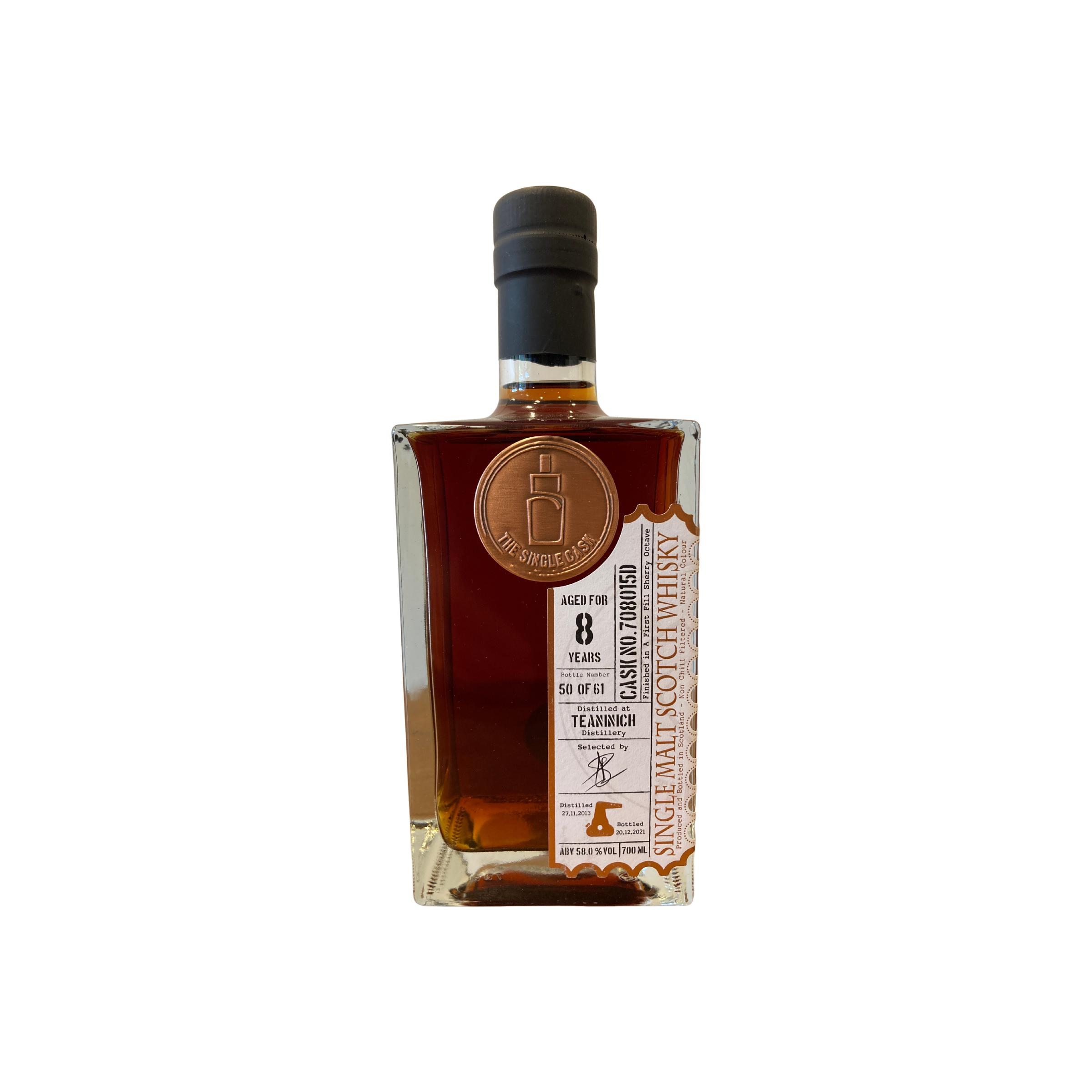 Teaninich 2013 8 Years Single Malt Whisky