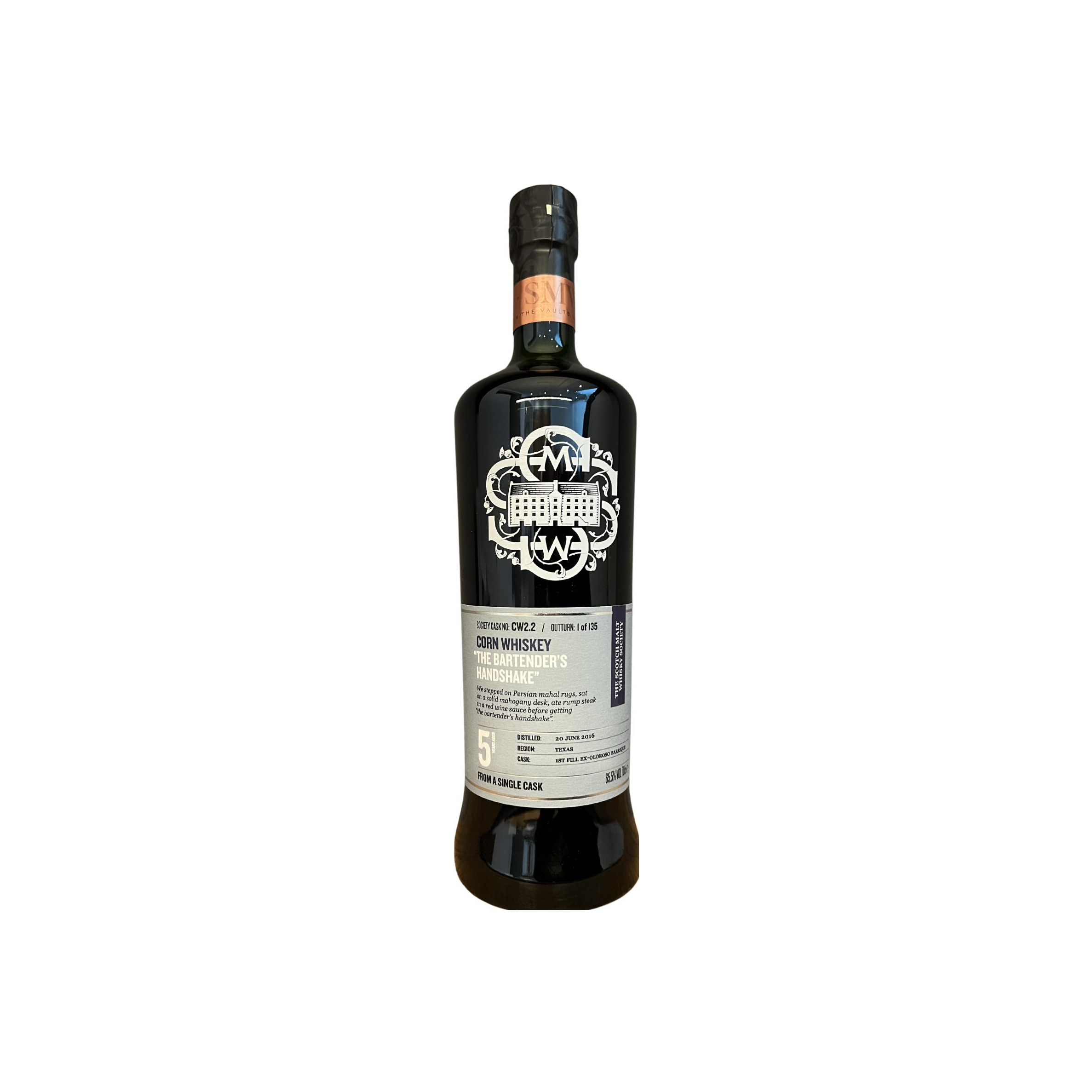 The Scotch Malt Whisky Society 2016 5 Years Corn Whisky