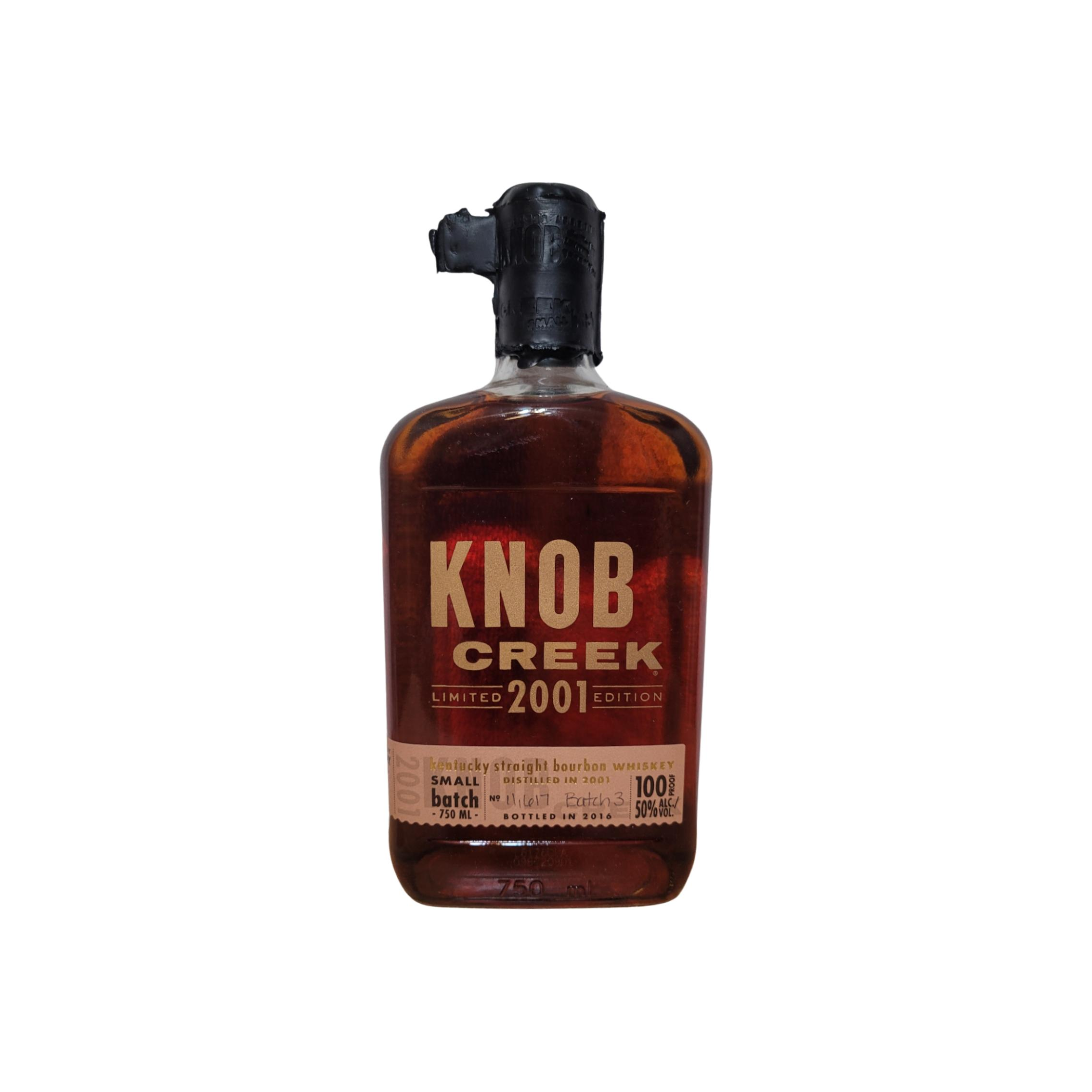 Knob Creek 2001 15 Years Bourbon Whisky