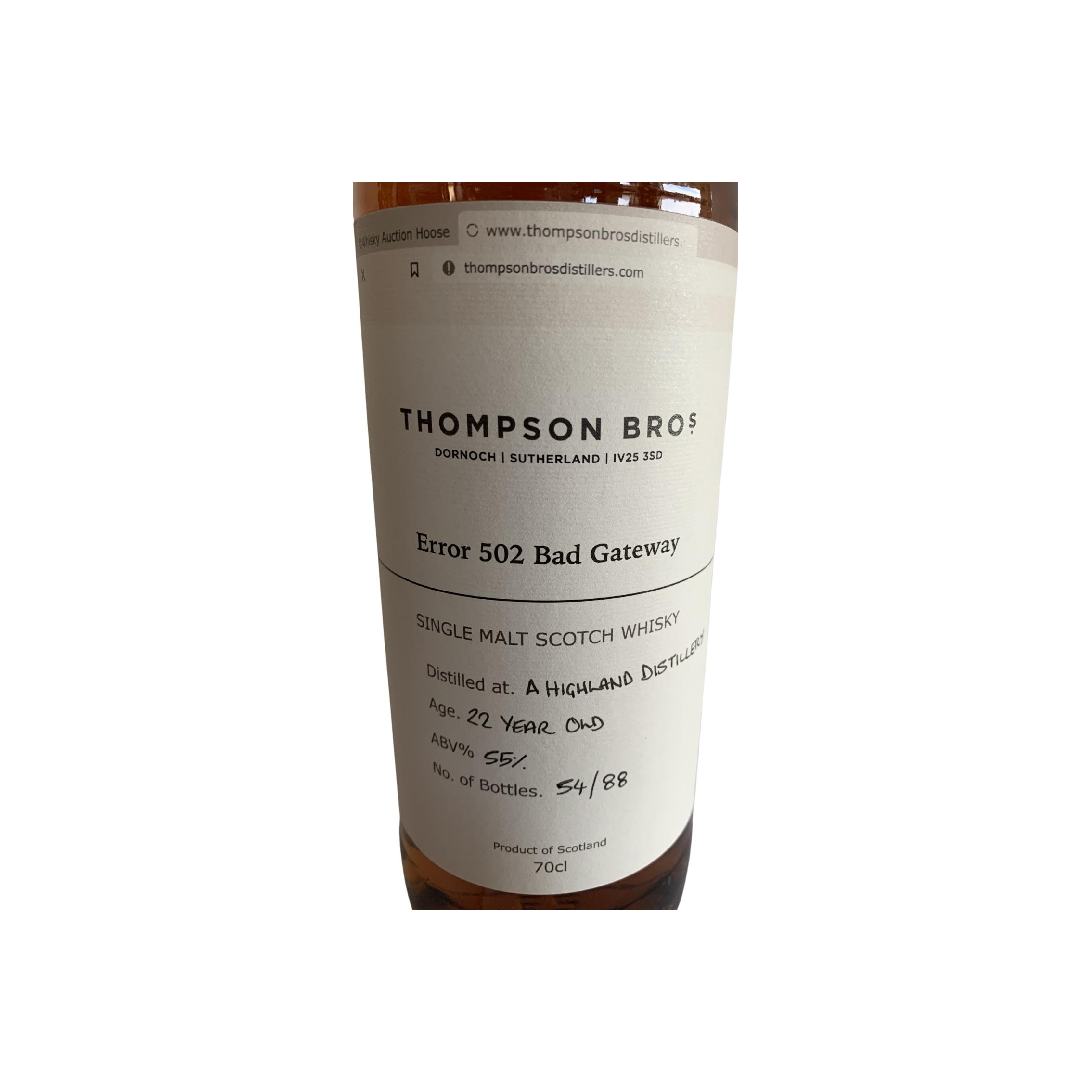 Highland Single Malt 2000 PST 2