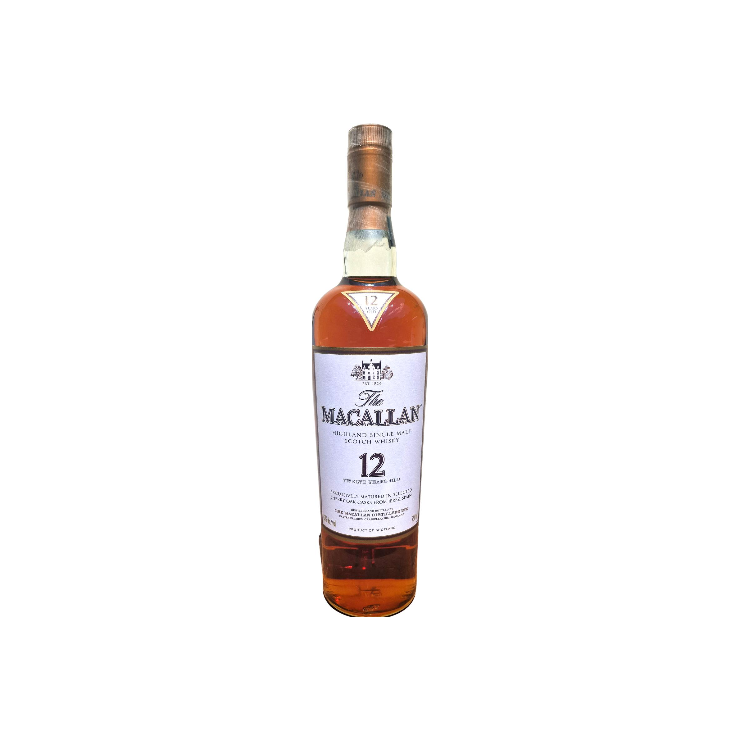The Macallan 12 Years Single Malt Whisky