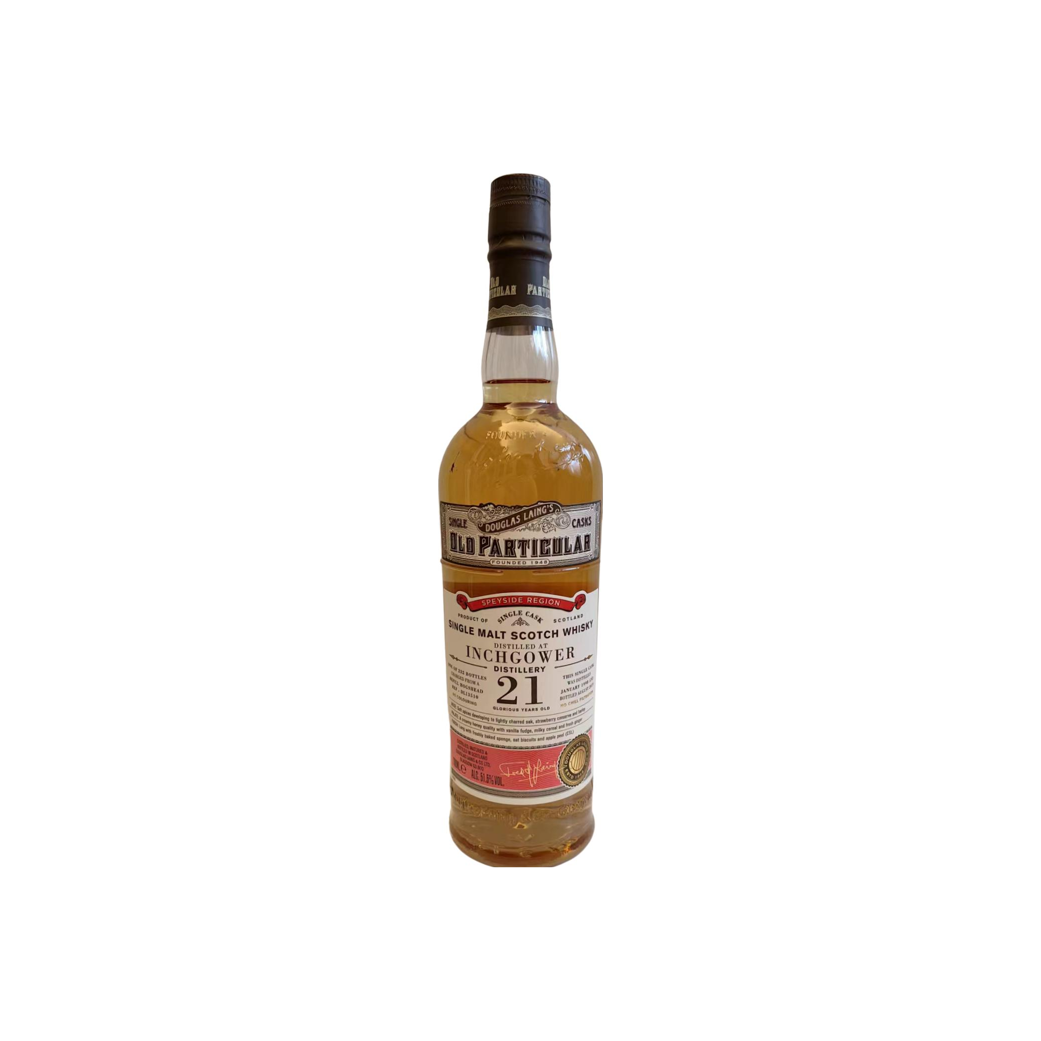 Inchgower Old Particular 1998 21 Years Single Malt Whisky