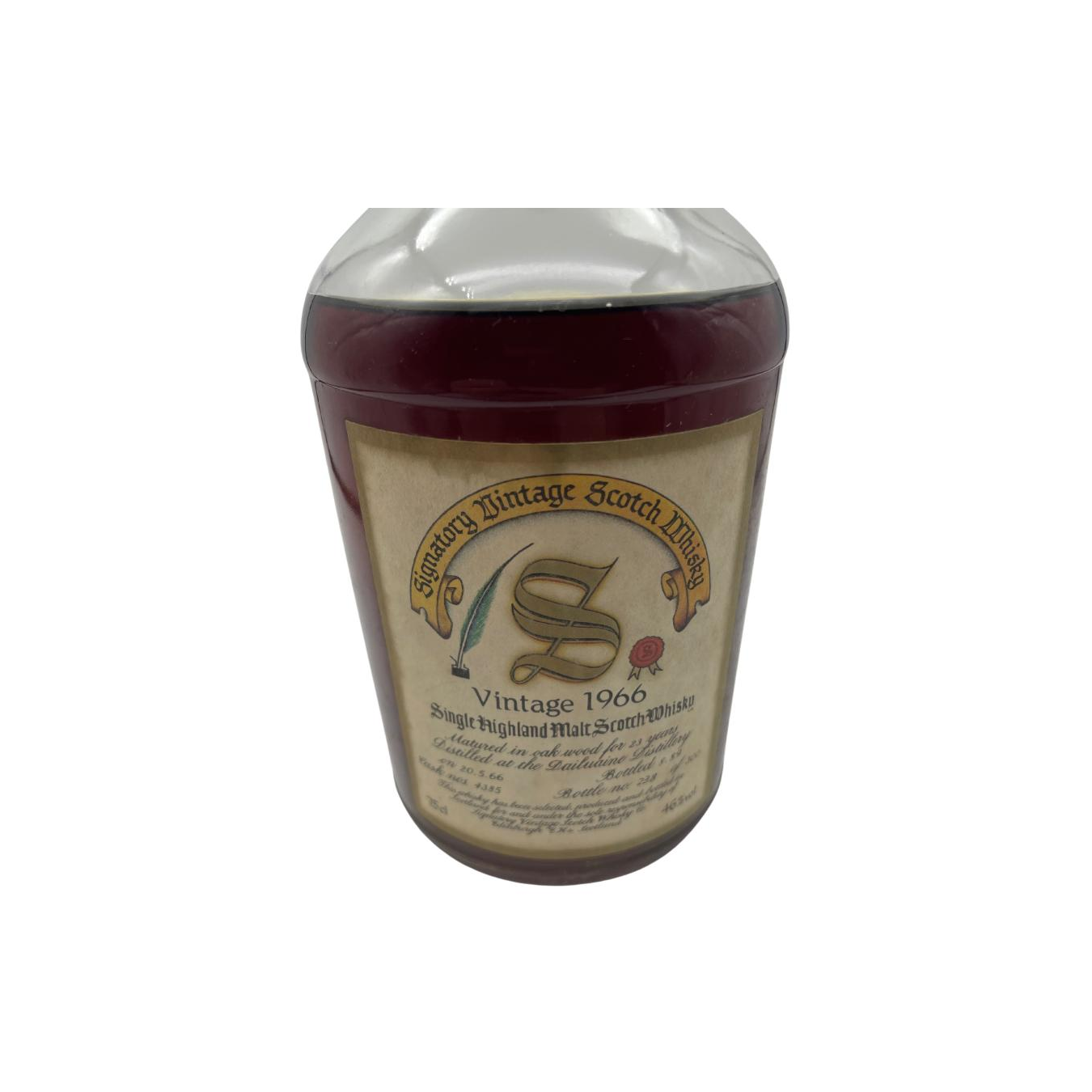 Dailuaine 1966 23 Years Single Malt Whisky