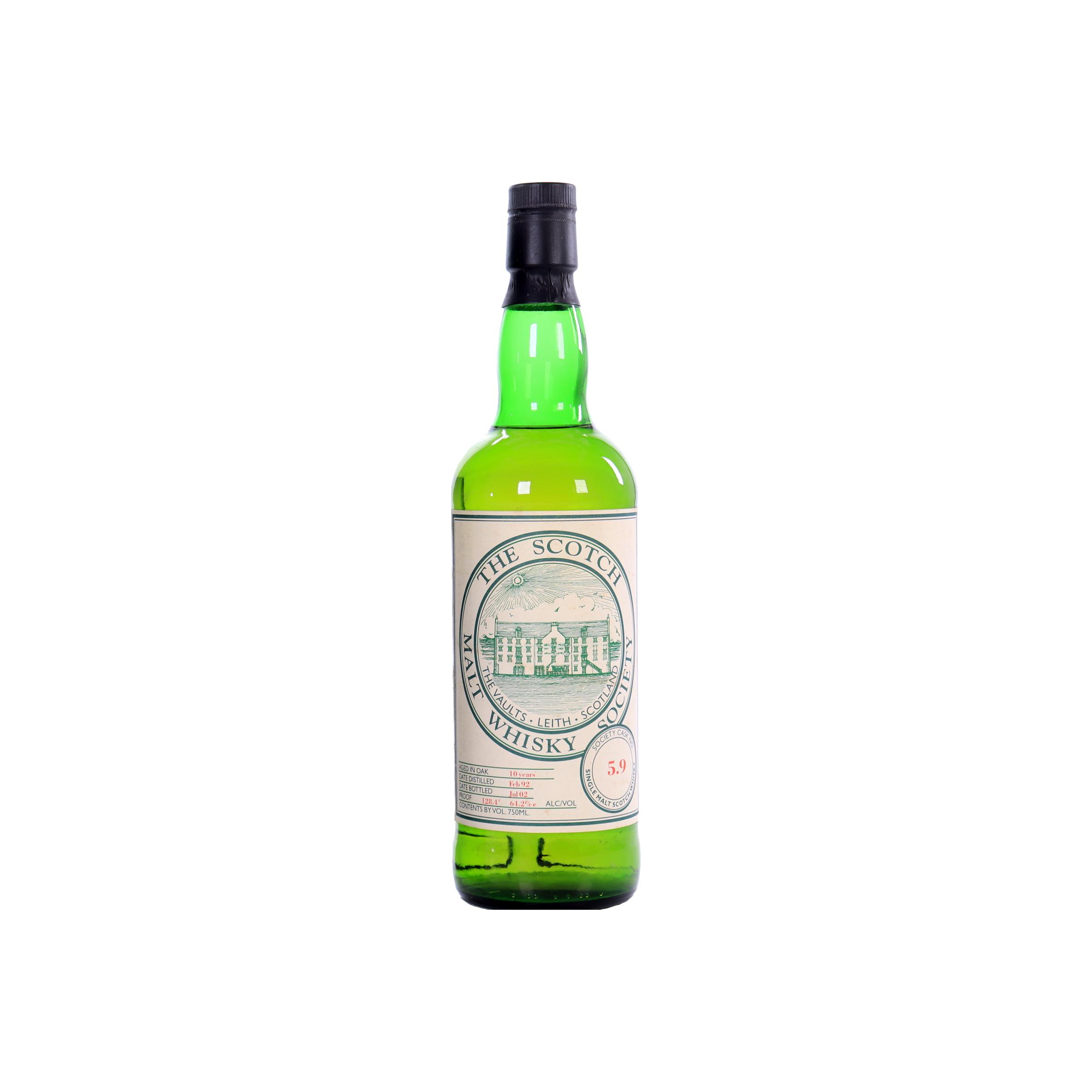 The Scotch Malt Whisky Society 1992 10 Years Single Malt Whisky