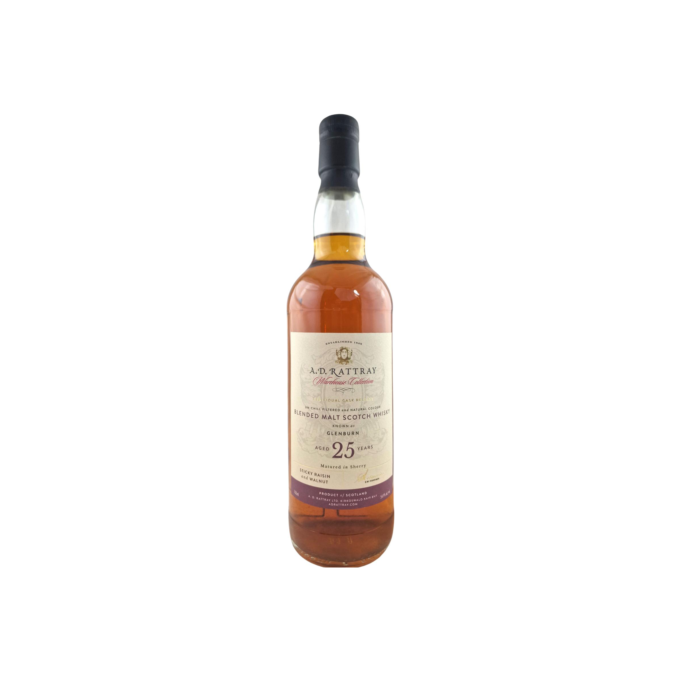 A.D. Rattray 25 Years Single Malt Whisky