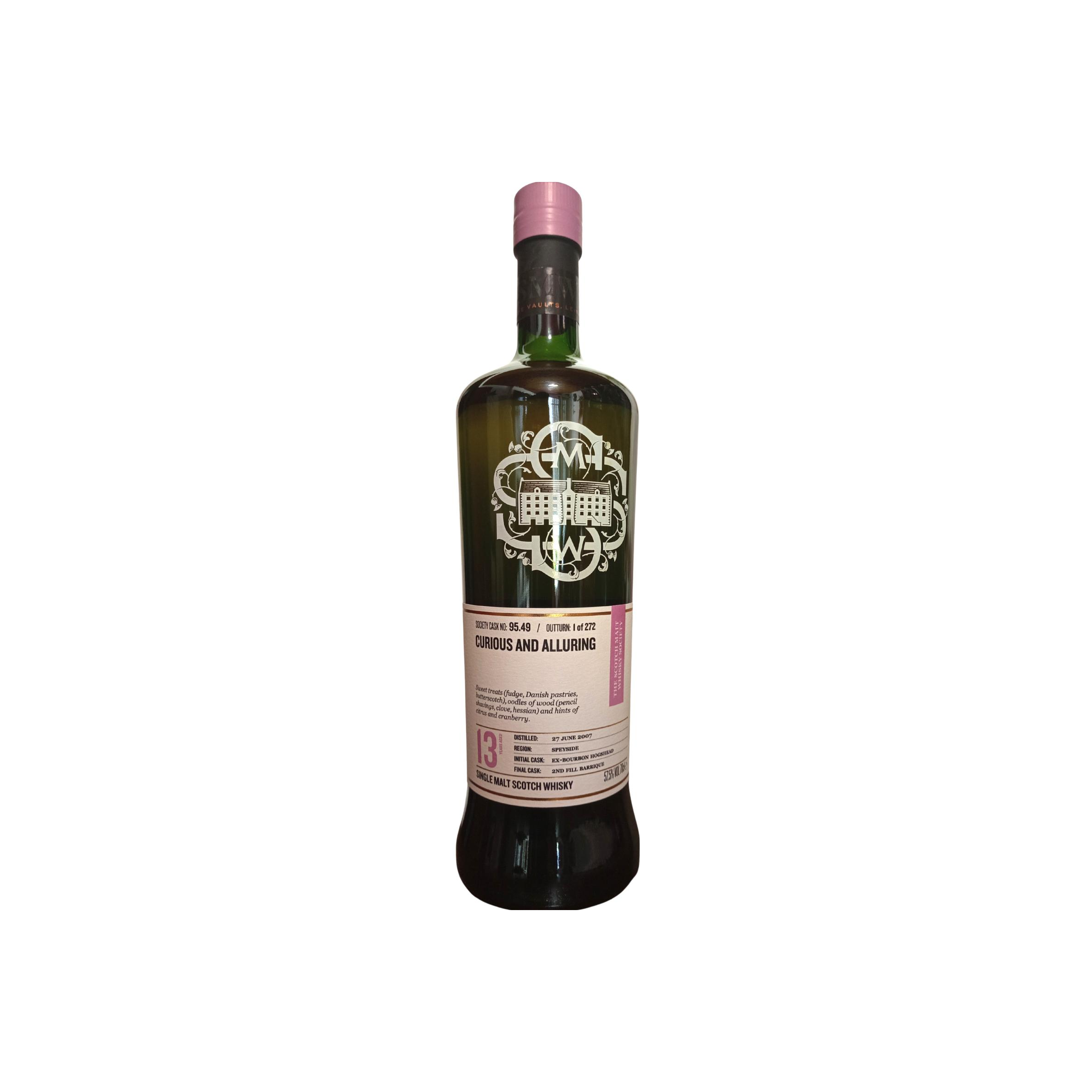The Scotch Malt Whisky Society 2007 13 Years Single Malt Whisky
