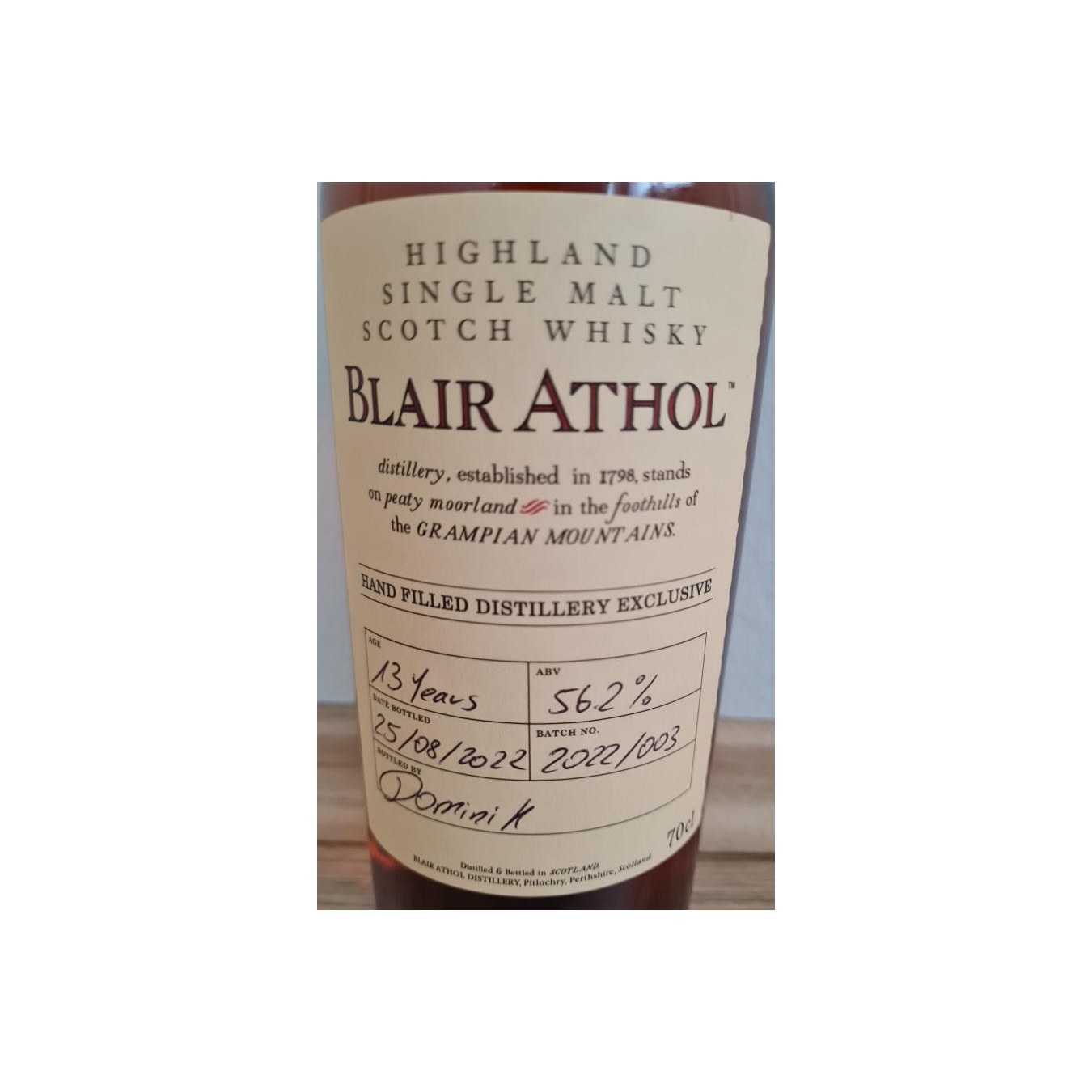 Blair Athol 13 Years Single Malt Whisky 2