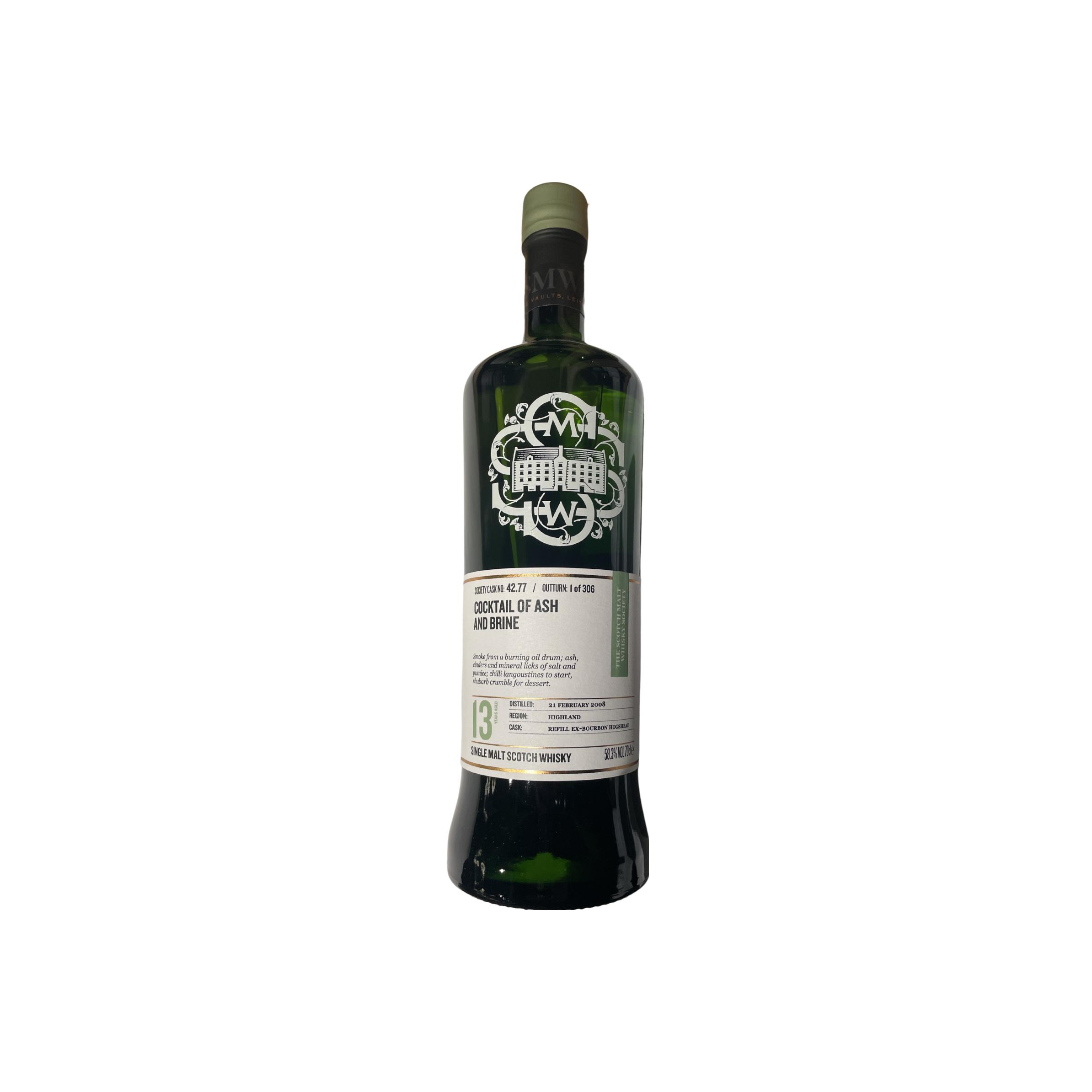The Scotch Malt Whisky Society 2008 13 Years Single Malt Whisky