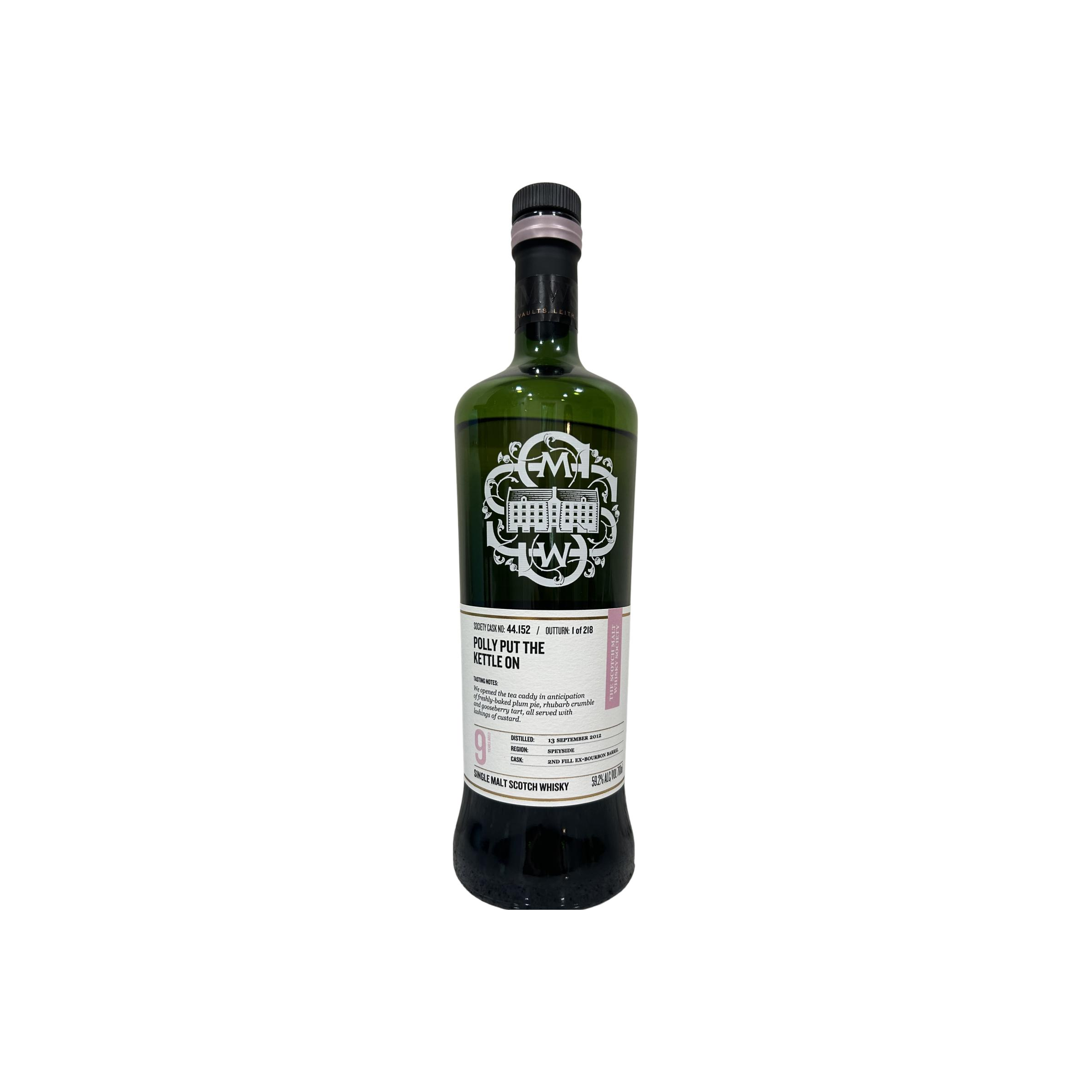 The Scotch Malt Whisky Society 2012 9 Years Single Malt Whisky