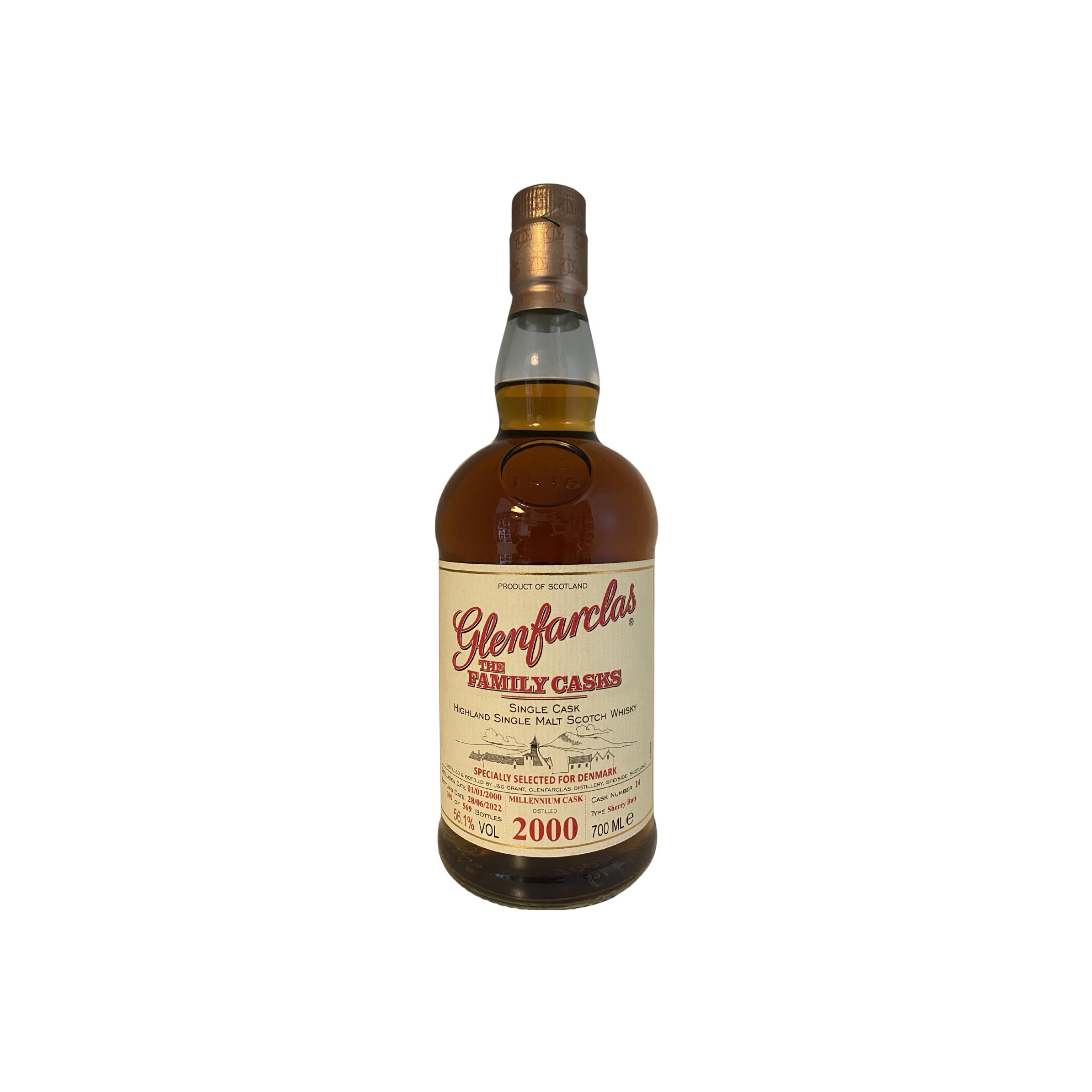Glenfarclas 2000 22 Years Single Malt Whisky