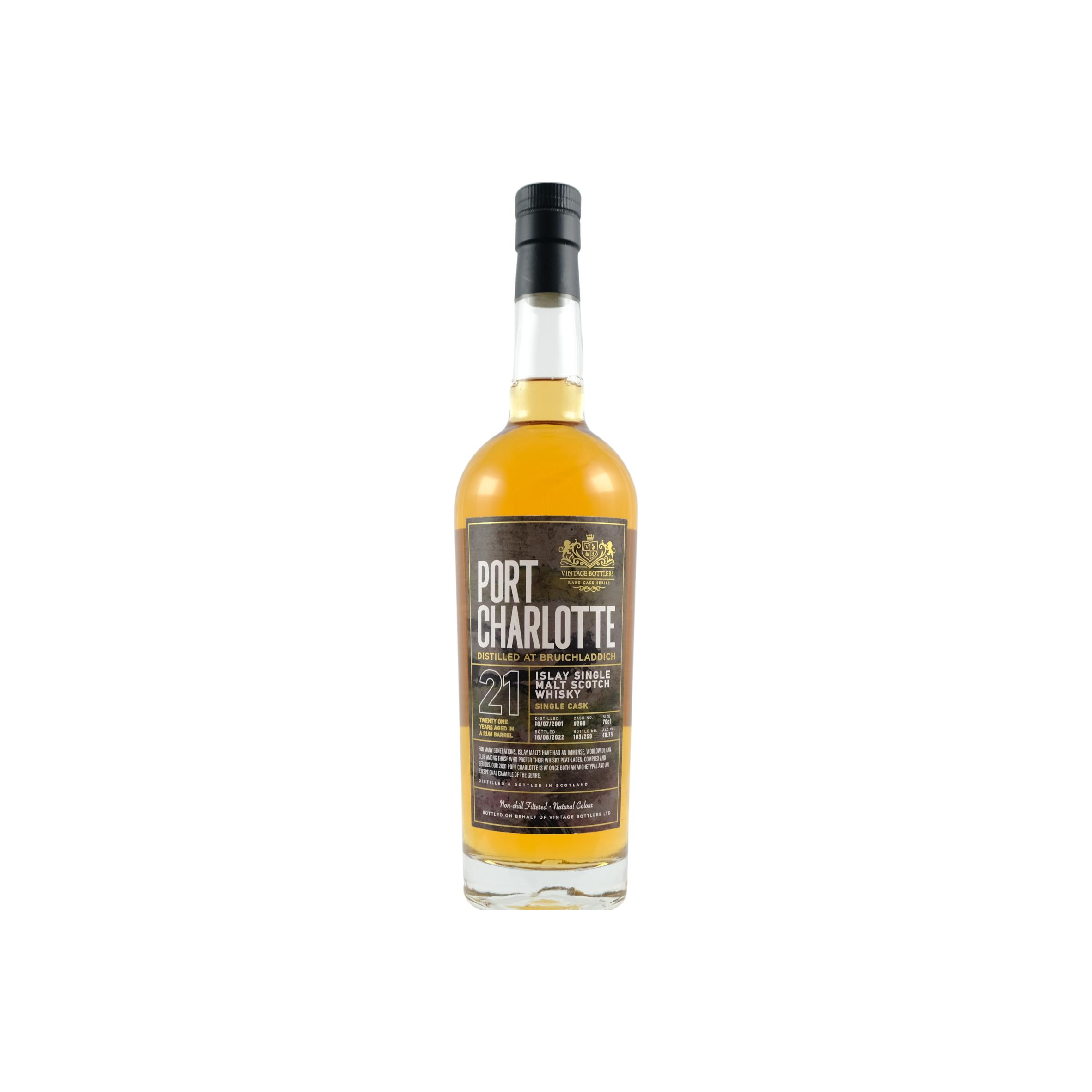 Bruichladdich 2001 21 Years Single Malt Whisky