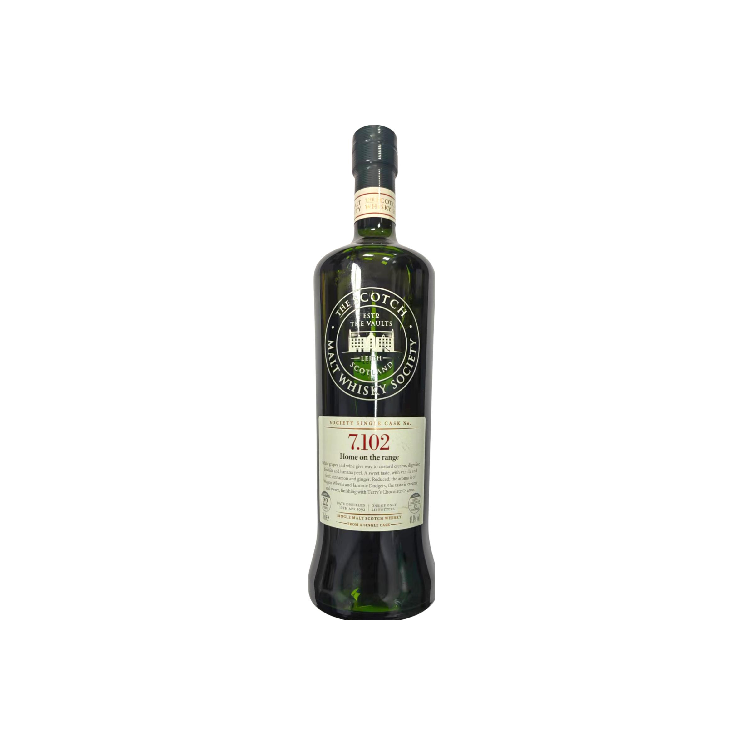 The Scotch Malt Whisky Society 1992 22 Years Single Malt Whisky