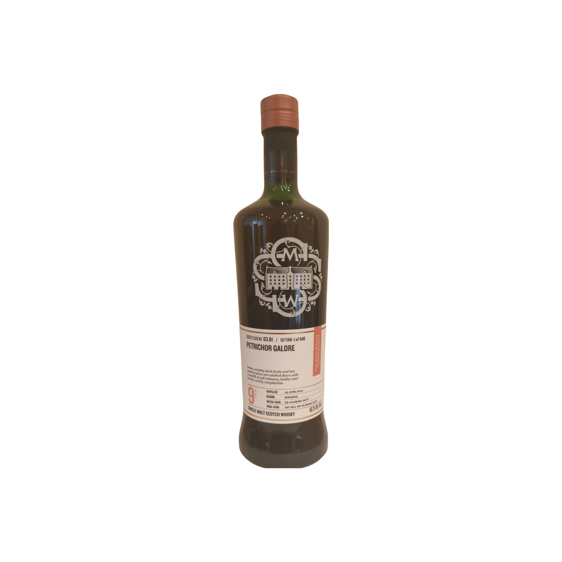 The Scotch Malt Whisky Society 2011 9 Years Single Malt Whisky