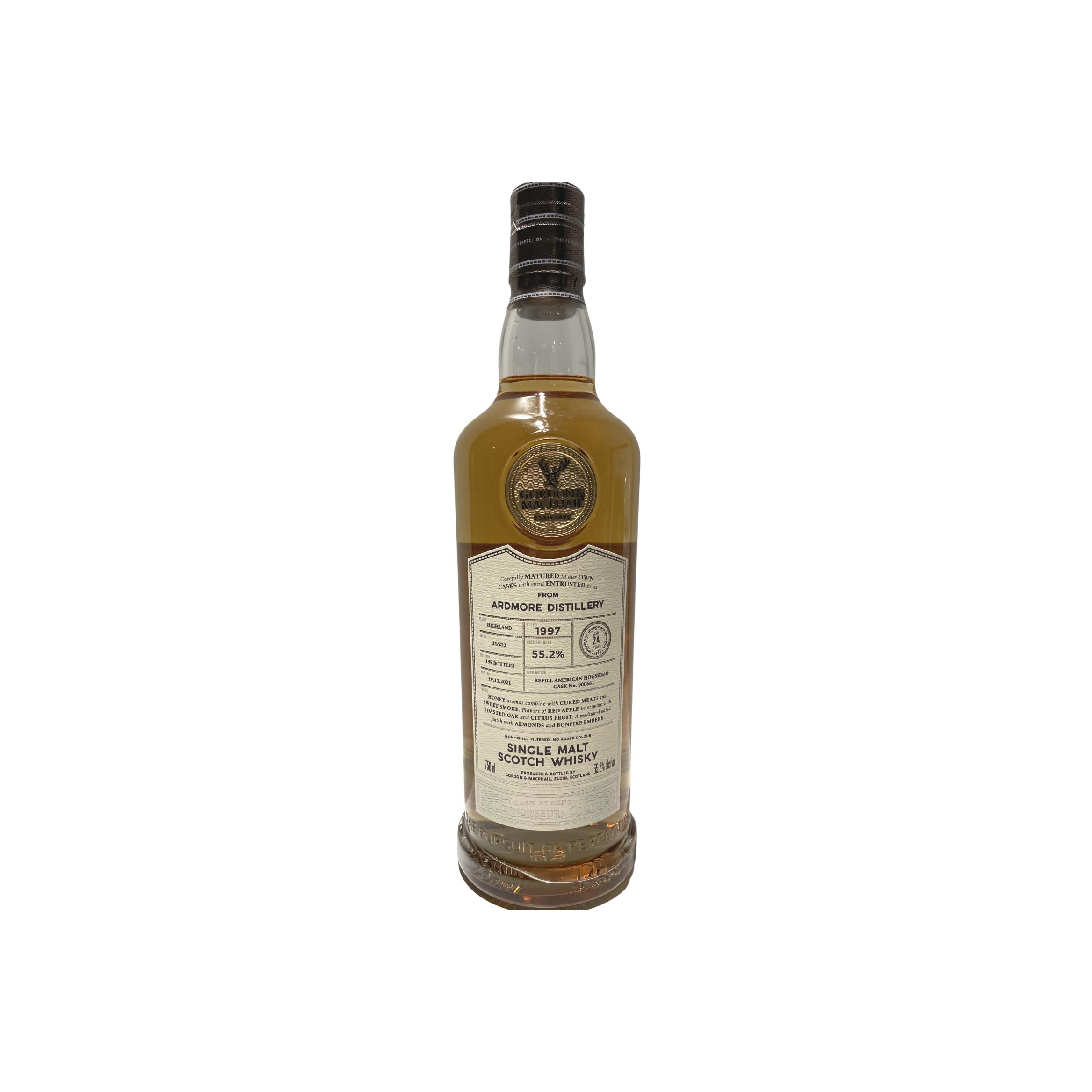 Ardmore Connoisseurs Choice - Cask Strength 1997 24 Years Single Malt Whisky