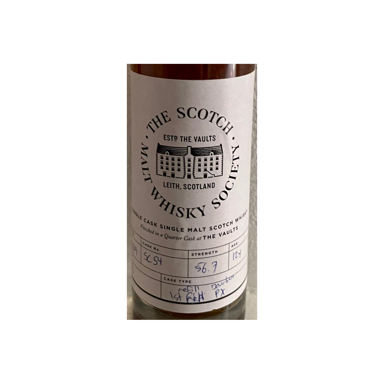 The Scotch Malt Whisky Society 12 Years Single Malt Whisky