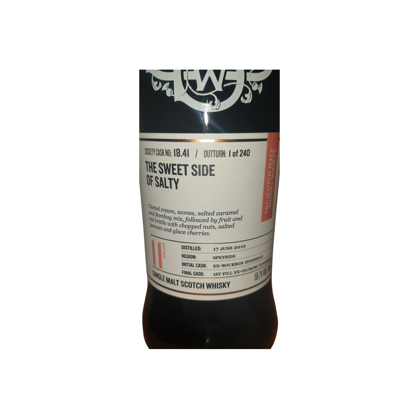The Scotch Malt Whisky Society 2010 11 Years Single Malt Whisky 2