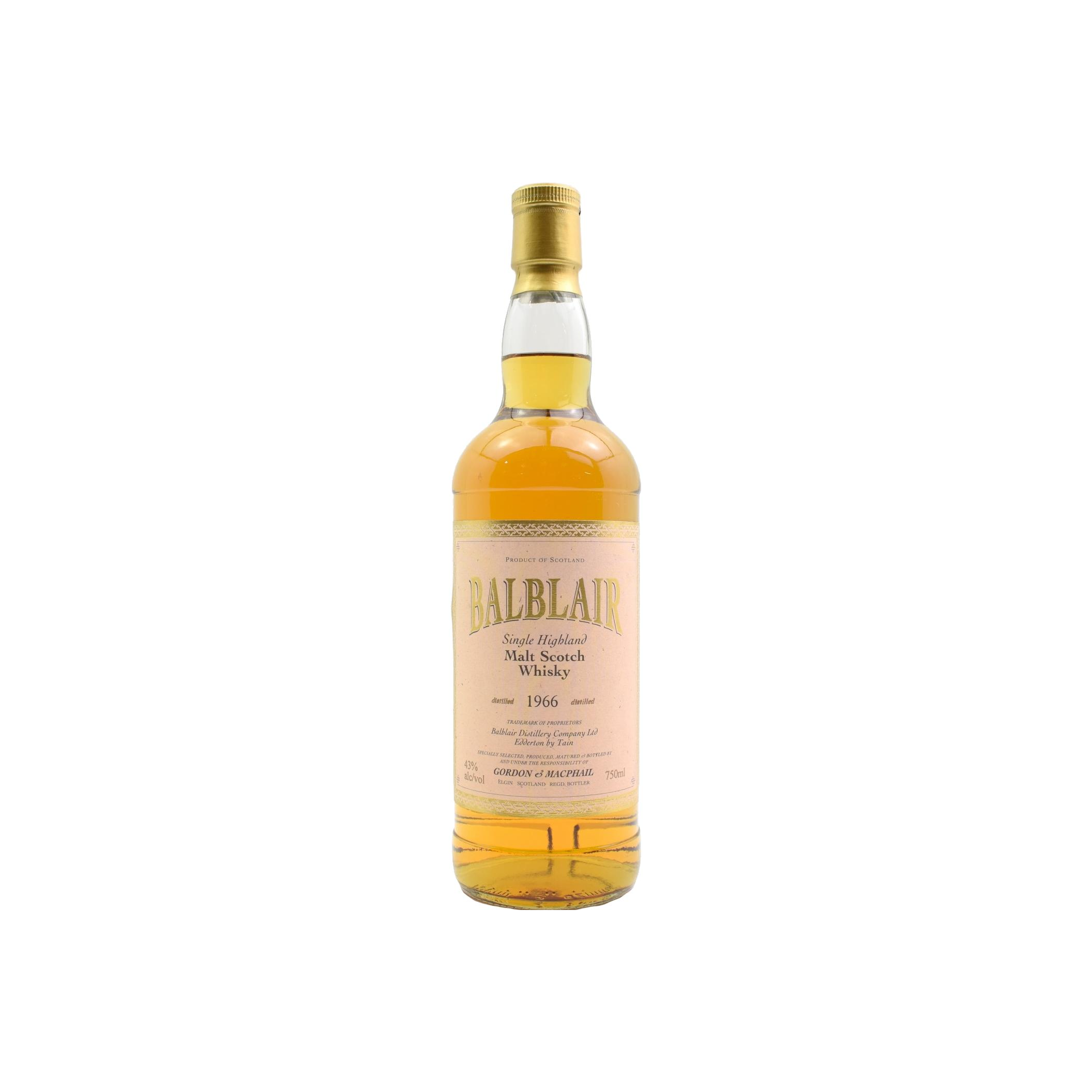 Balblair 1966 39 Years Single Malt Whisky