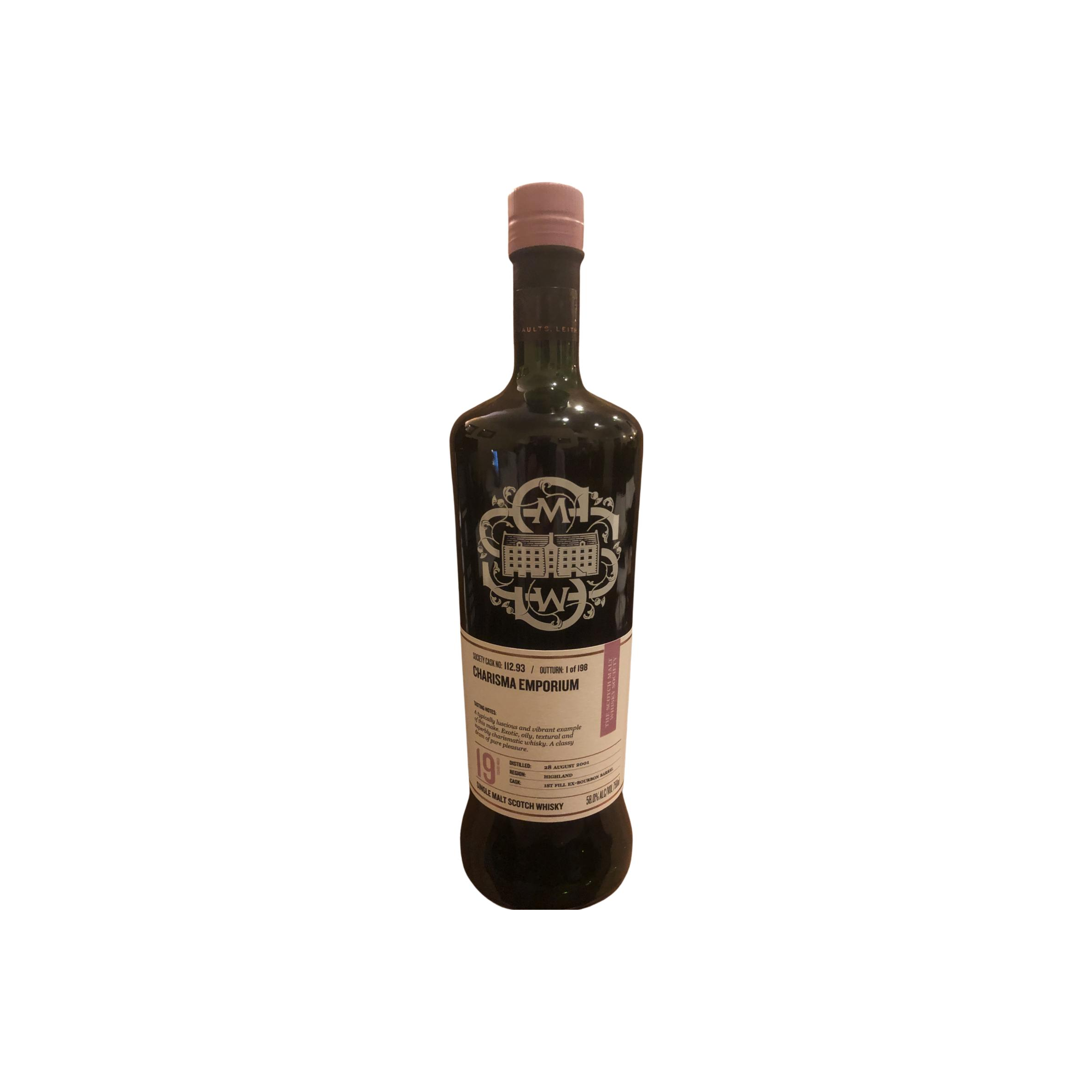 The Scotch Malt Whisky Society 2001 19 Years Single Malt Whisky
