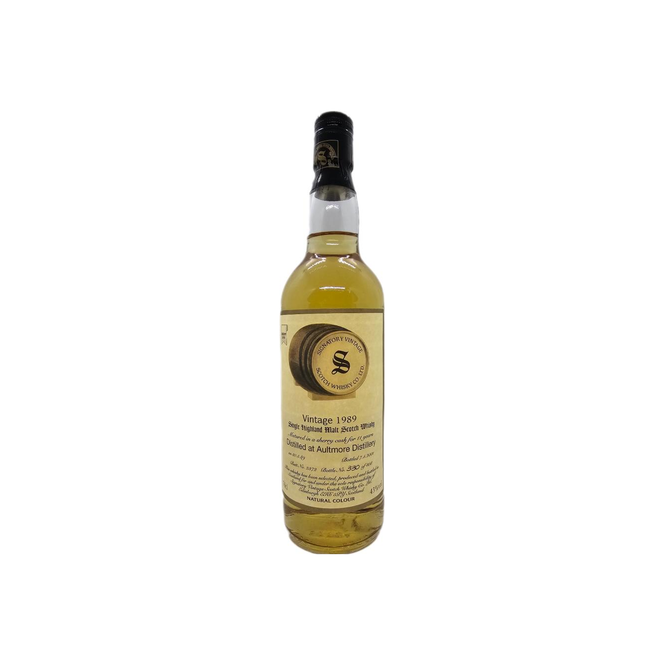 Aultmore Vintage Collection 1989 12 Years Single Malt Whisky