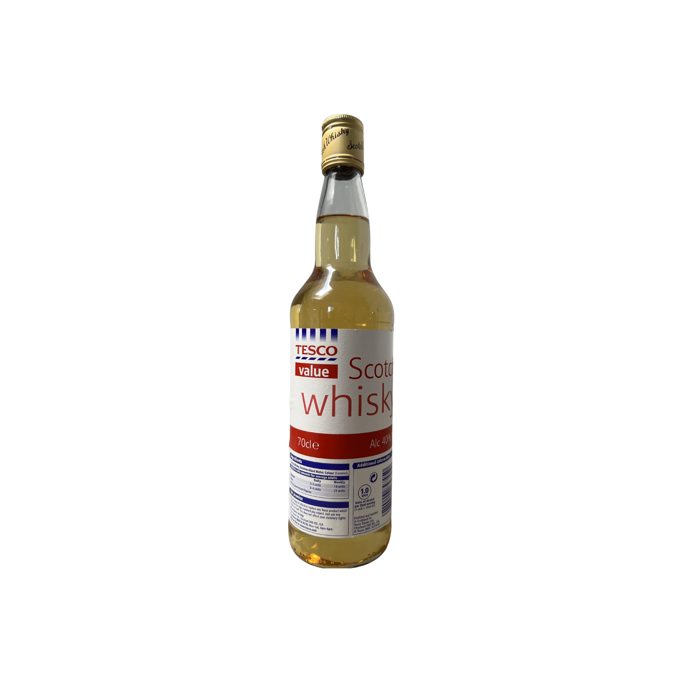 Tesco Everyday Value Blended Scotch Whisky