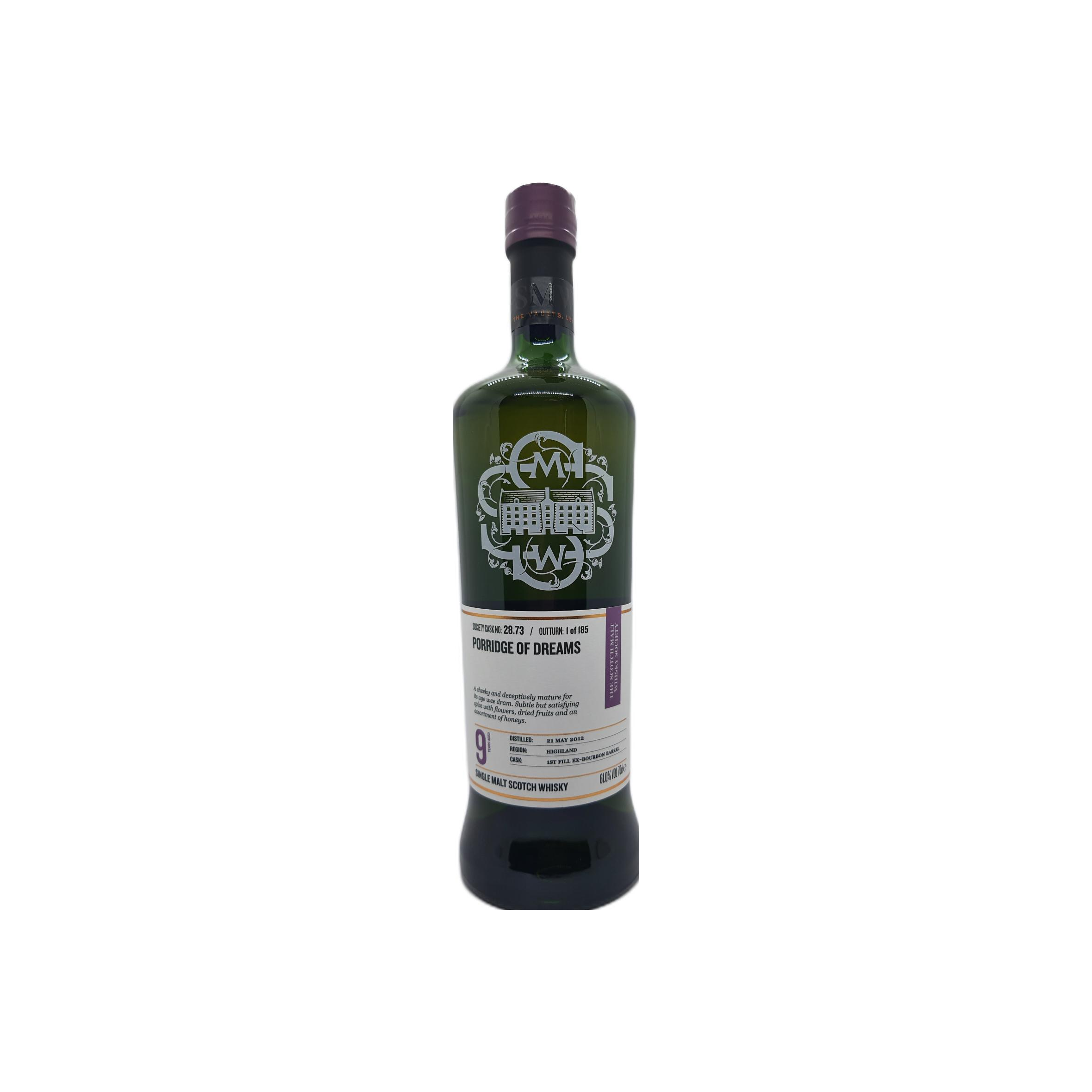 The Scotch Malt Whisky Society 2012 9 Years Single Malt Whisky