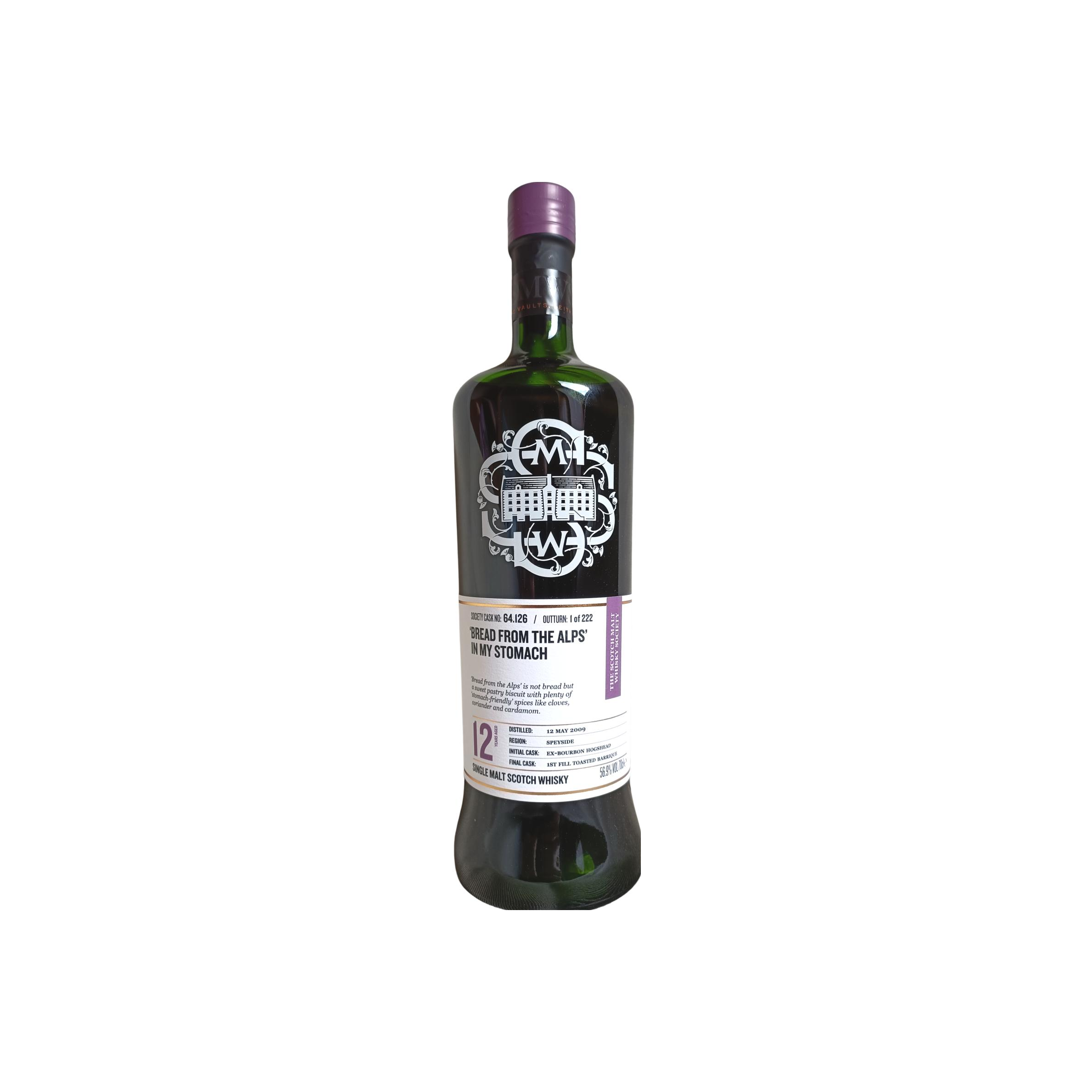 The Scotch Malt Whisky Society 2009 12 Years Single Malt Whisky