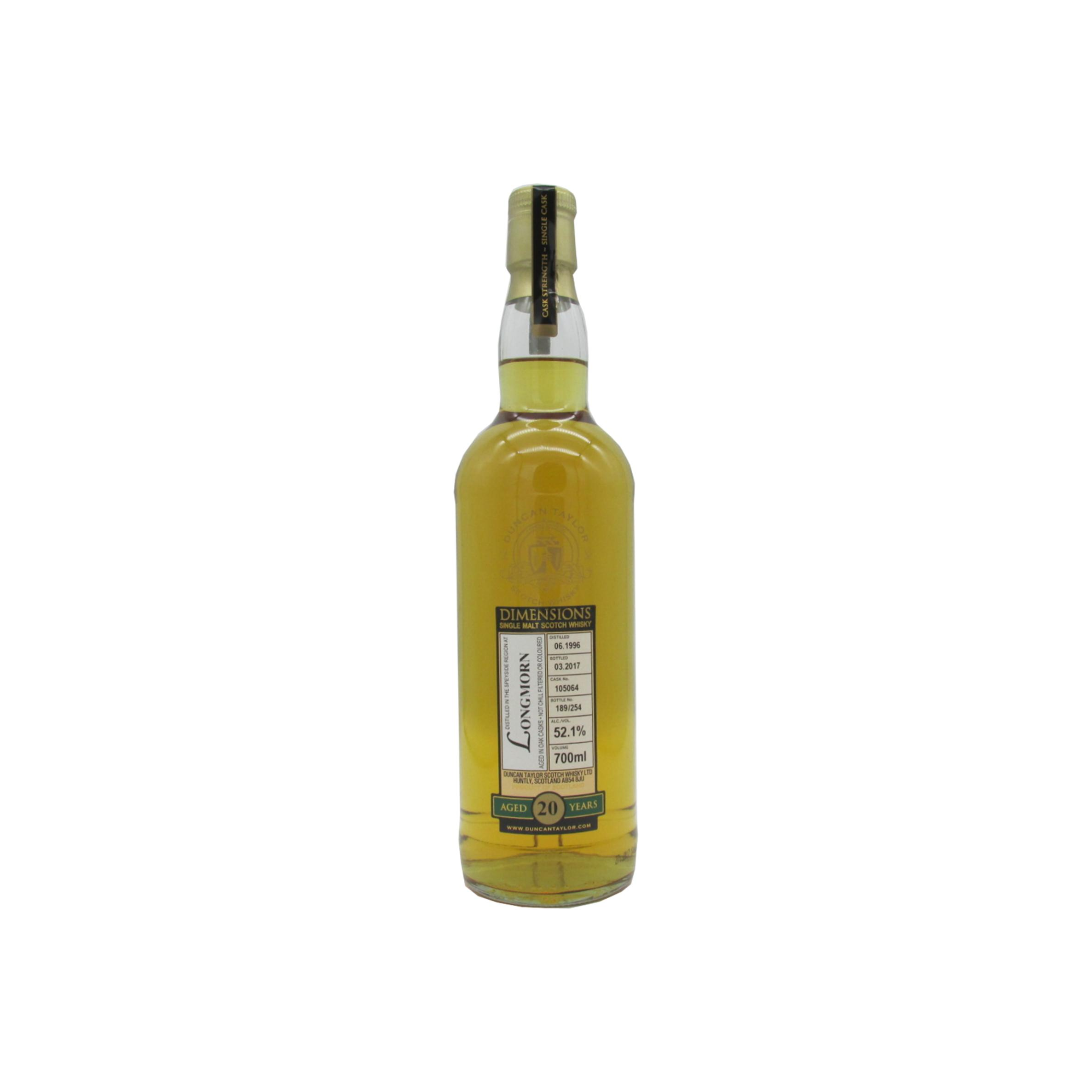 Longmorn Dimensions 1996 20 Years Single Malt Whisky