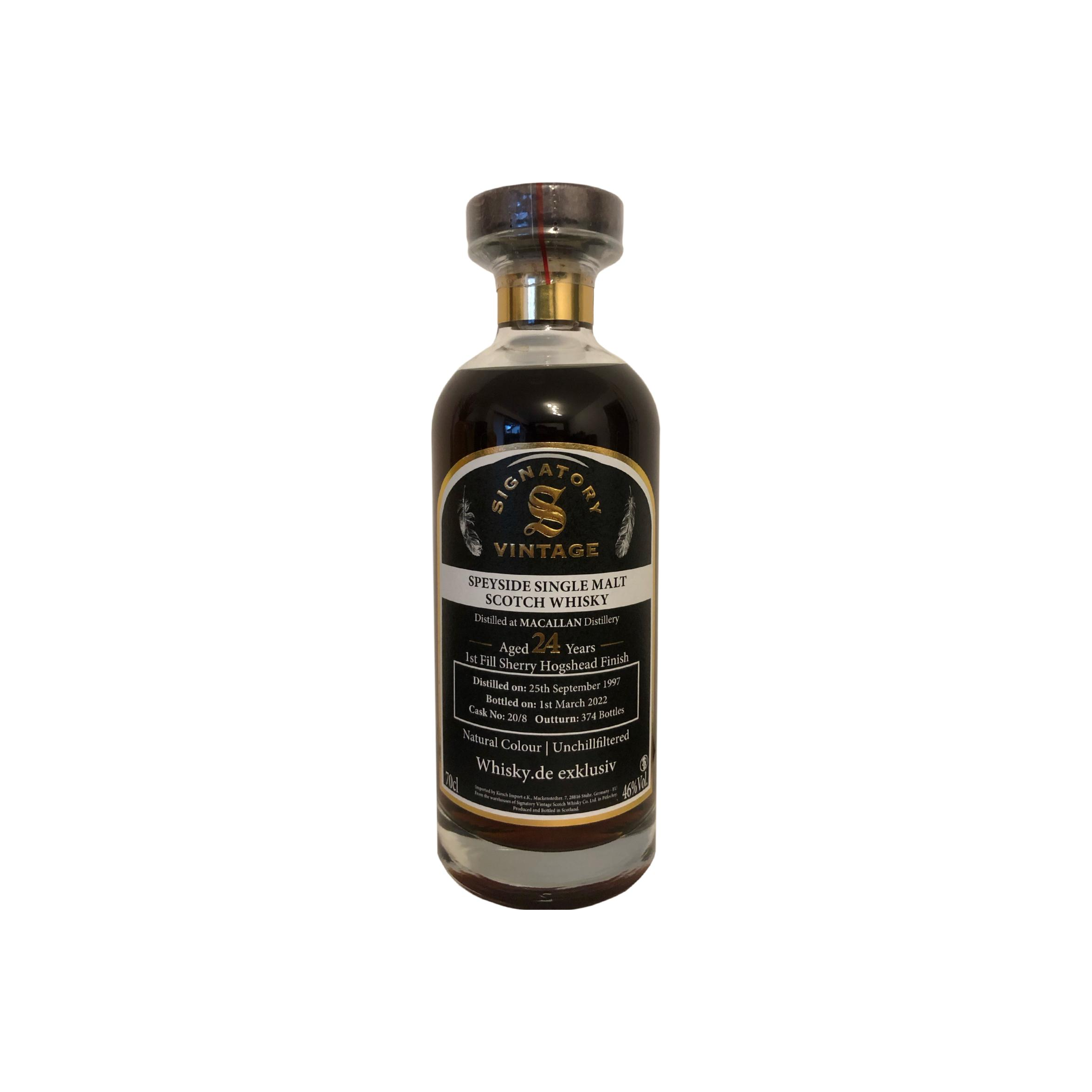 The Macallan 1997 24 Years Single Malt Whisky