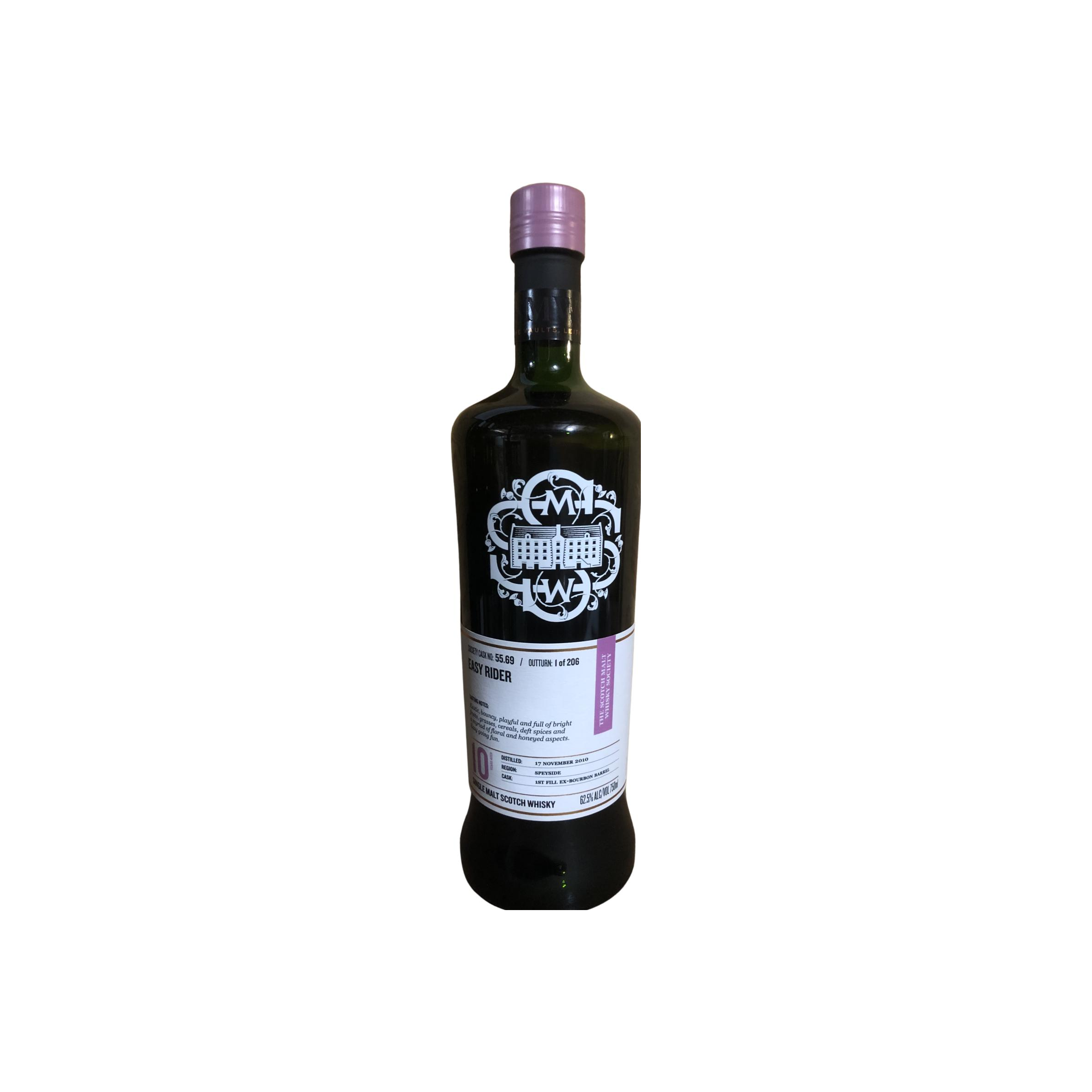 The Scotch Malt Whisky Society 2010 9 Years Single Malt Whisky
