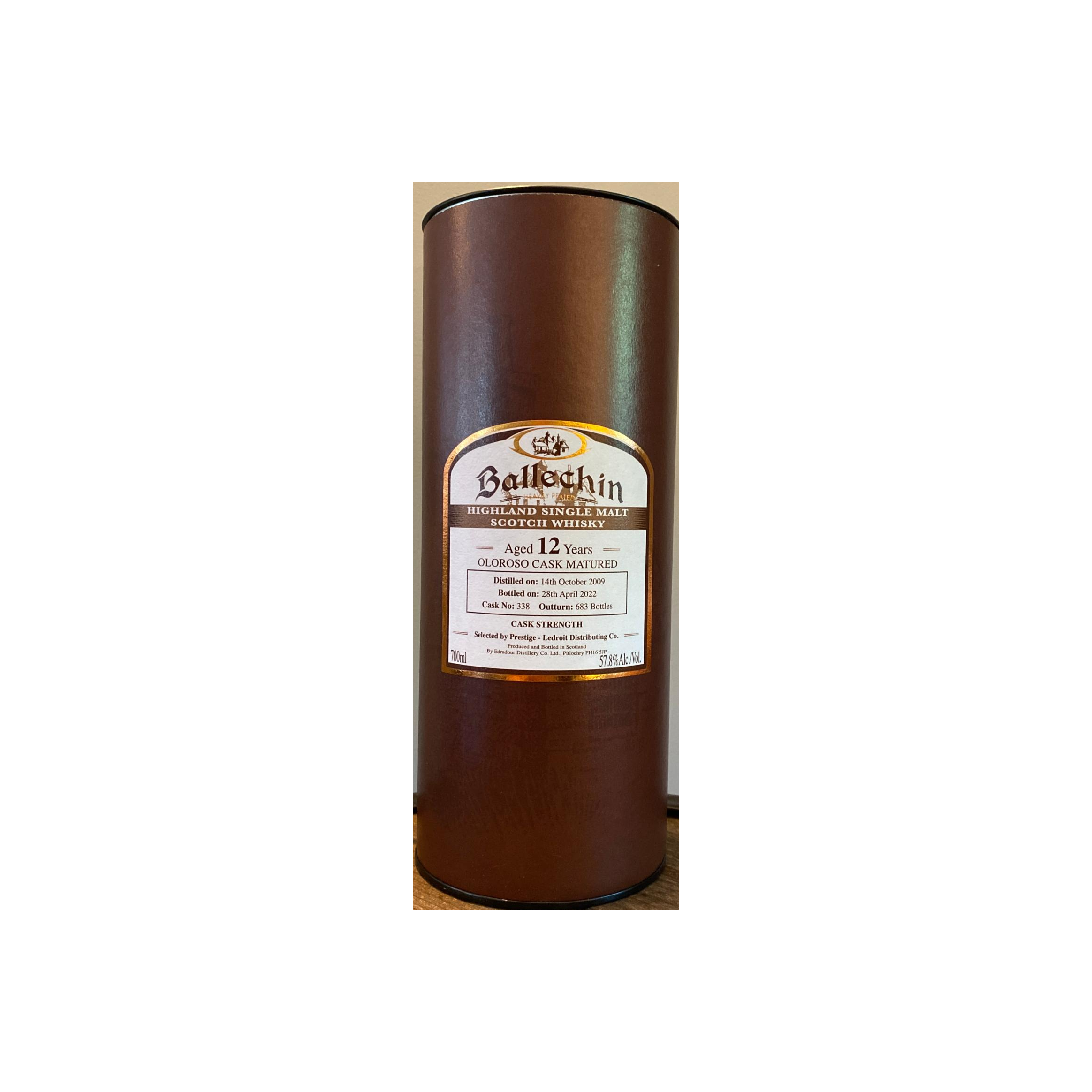 Ballechin 2009 12 Years Single Malt Whisky 2